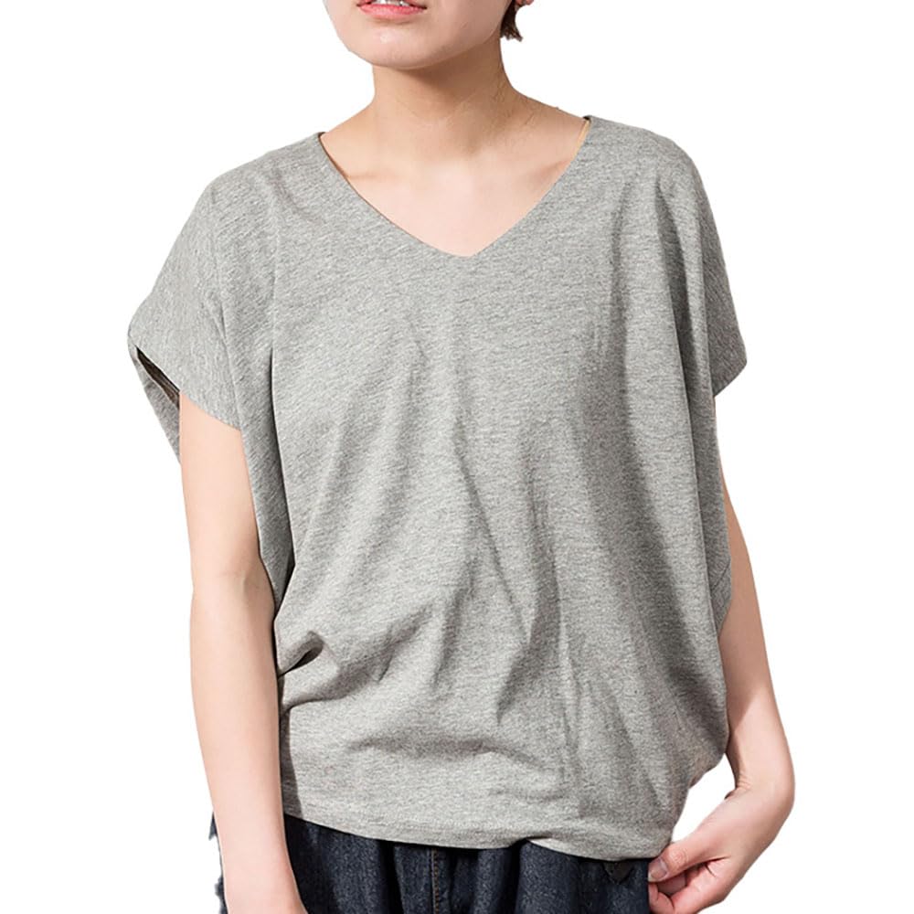 【送料無料】[atONE] [アットワン] 綿100% コクーンドルマン カットソー レディース コットン 綿 tシャ..