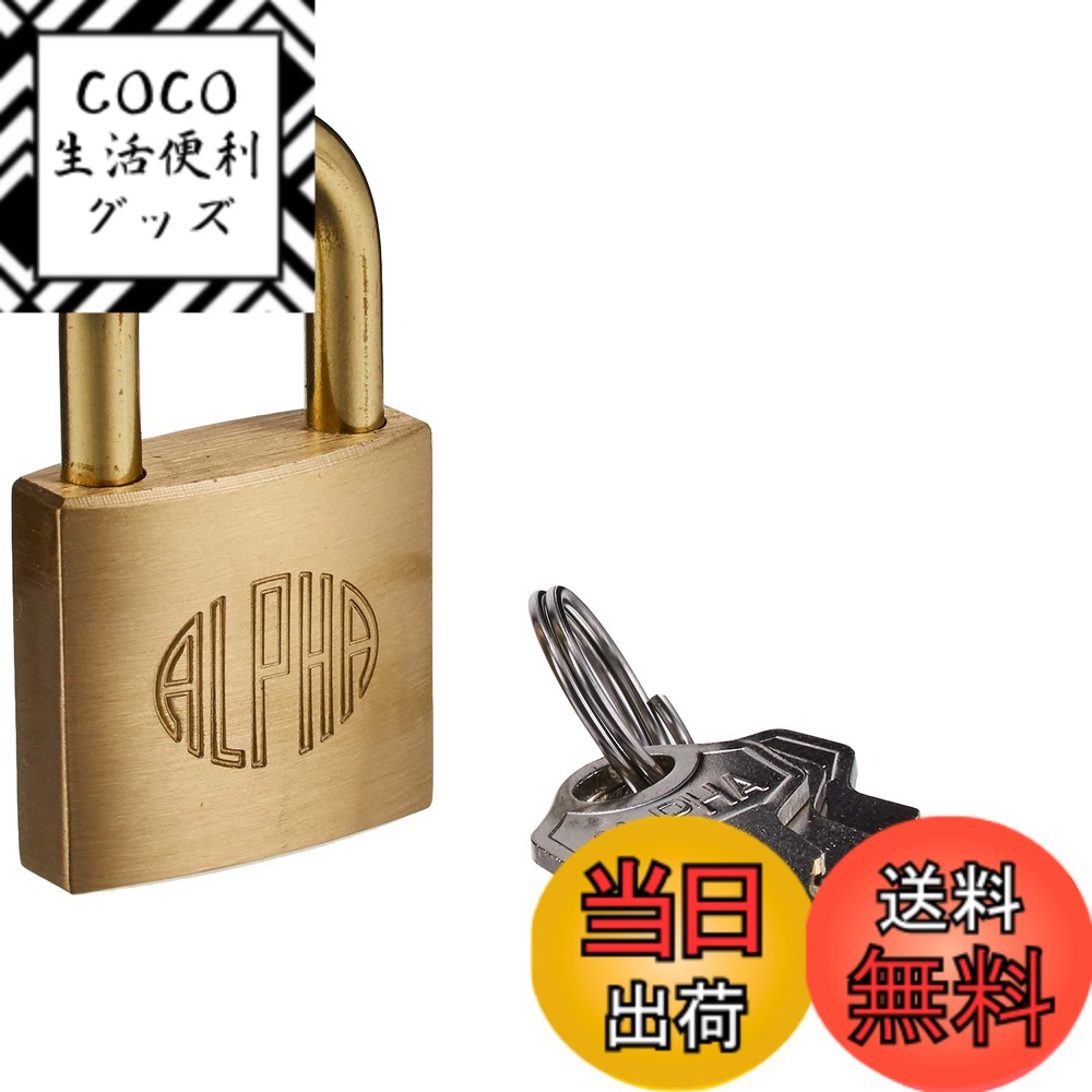 樂天商城 - 【送料無料】ALPHA(アルファ) 南京錠 NO.1000 サイズ：幅25mm