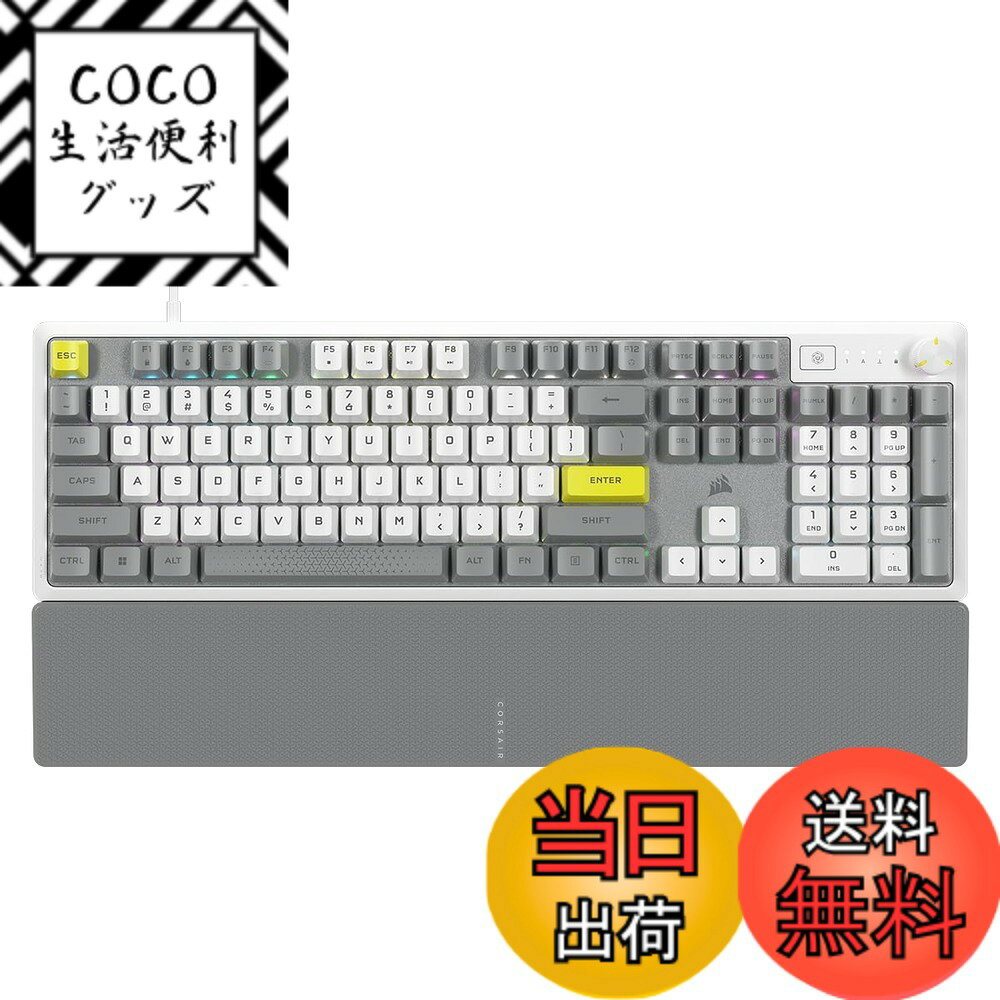 【送料無料】CORSAIR K70 CORE 桜エディション 色：ホワイト