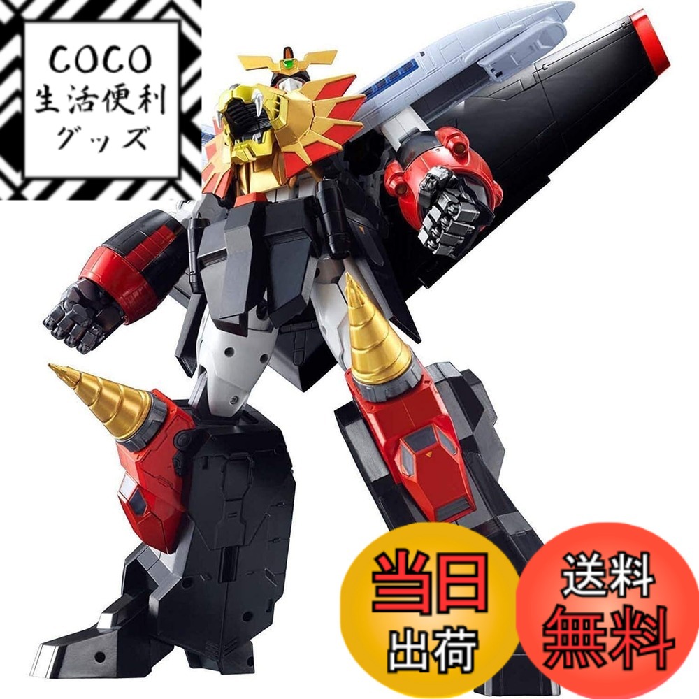 【送料無料】TAMASHII NATIONS TAMASHII NATIONS 超合金魂 GX-68 勇者王ガオガイガー (再販) 約260mm PVC&ABS&ダイキャスト製 塗装済み可動フィギュア 色：マルチカラー、サイズ：10 inches