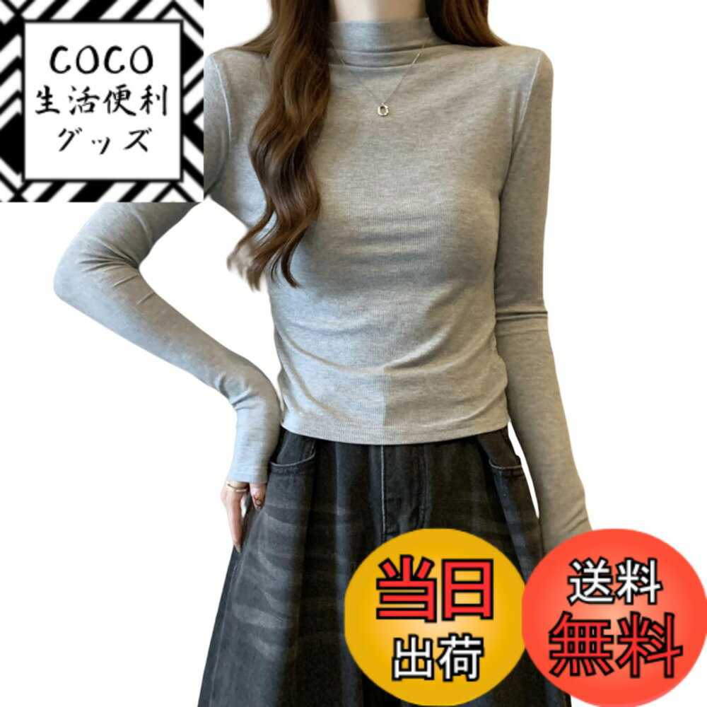 【送料無料】[R10righten] トップス レディース インナーシャツ 長袖 Tシャツ ハイネッ ...