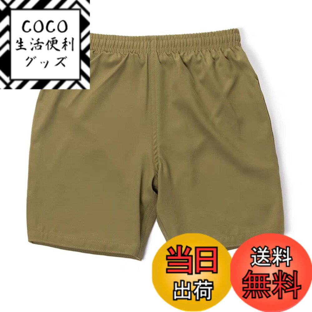 商品情報商品の説明主な仕様 【キッズ用サーフパンツ】夏のレジャーに欠かせないシンプルなデザインのサーフパンツ。紫外線カット機能付きで伸縮性の良い素材を採用し、ハードな動きにもフィット。水の中での着用はもちろん、水場でのレジャーシーンにもおすすめ。【着心地の良い素材】従来の素材より高い速乾性を実現、耐磨耗性・耐久性に加え毛玉になりにくい特徴があるリサイクルポリエステルを使用、ポリウレタンを配合することで高い伸長性を実現します。【お着替えも楽々】ゆったりサイズなので体格がよいキッズにもぴったり。ウエストゴムで体にぴったりフィットします。インナーにはメッシュショーツが付いています。乾きも早く、洗濯などの手間もかからないアイテムです。【水陸両用】水陸兼用の汎用性が高い切替デザインのスイムウェアです。速乾性に優れ、さらっとした快適な肌触りが魅力。夏の普段着から、プールや海のマリンスポーツまで、さまざまなシーンで活躍できます。【商品仕樣】素材：ポリエステル、ポリウレタン ご参考サイズ：100(身長：90-100cm)、110(身長：100-110cm)、120(身長：110-120cm)、130(身長：120-130cm)、140(身長：130-140cm)、150(身長：140-150cm)。半袖のラッシュガードのご用意もございますので、よろしければご覧になって下さい。