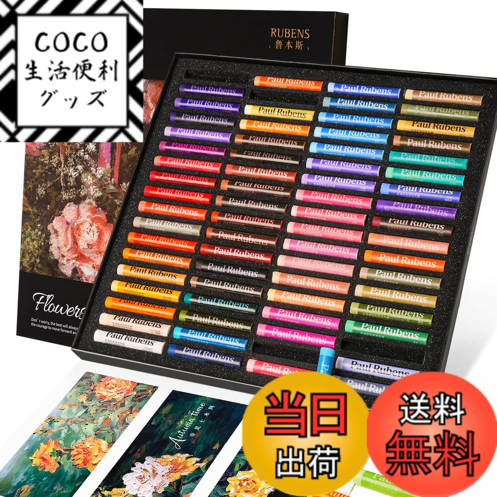 【送料無料】Paul Rubens オイルパステル ソフトパステル 画材 お絵描き セット スケッチ ...