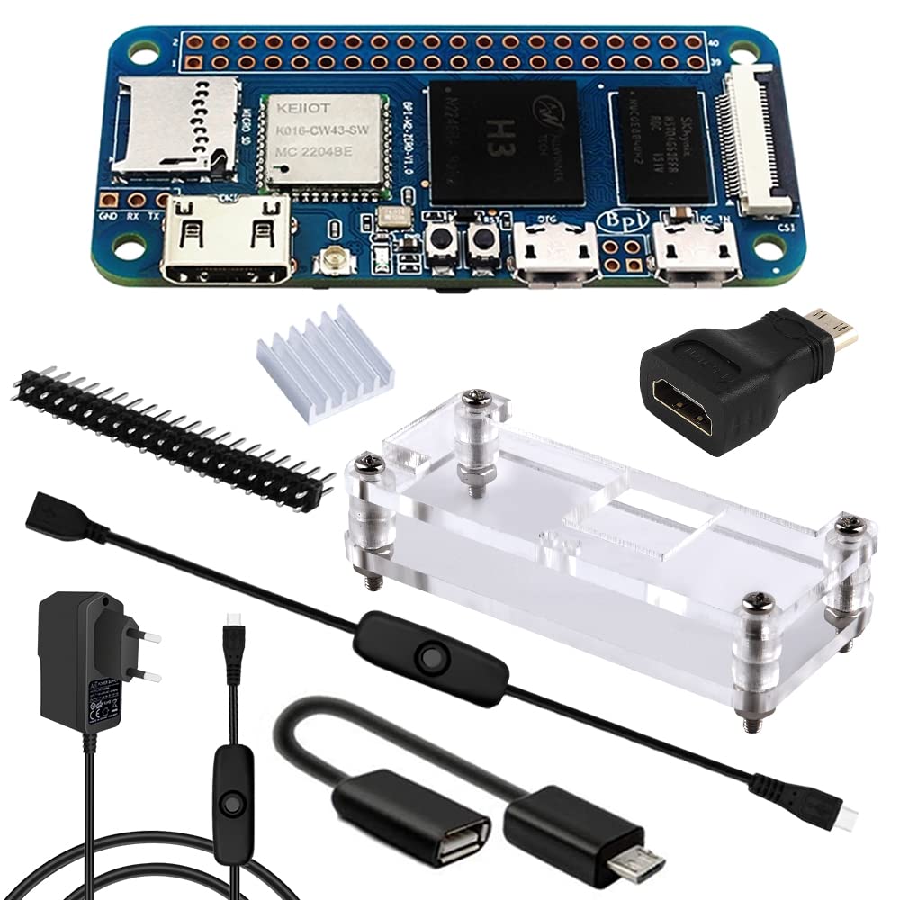 【送料無料】GeeekPi Banana Pi BPI M2 ZERO ボード コンプリート キット ...