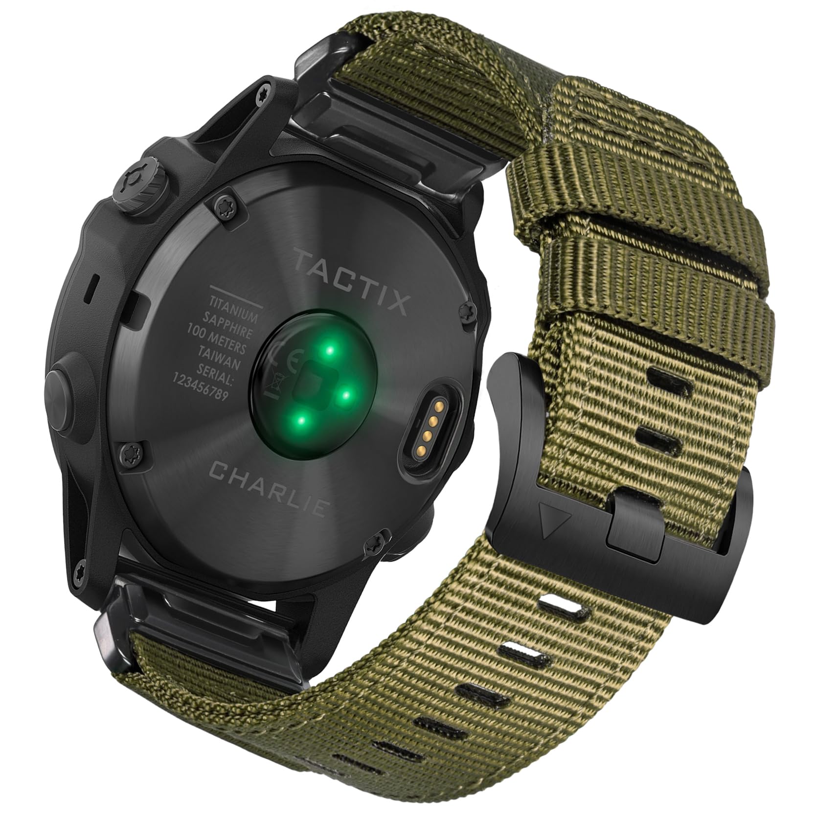 【送料無料】[HEMSUT] 20mm ガーミンクイックフィットナイロンバンド Instinct E 40 mm/2S/2S Solar, Fnix 8 AMOLED 43mm/7S Pro/7S/6S/6S Solar/6S pro/6S Pro Solarなど対応