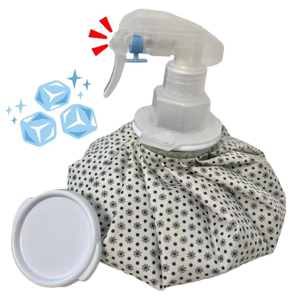 【送料無料】MIYOSA アイシングバッグ 氷嚢 スプレー付き (9 inch) 氷嚢 霧吹き 大口径 水漏れ防止 ア..