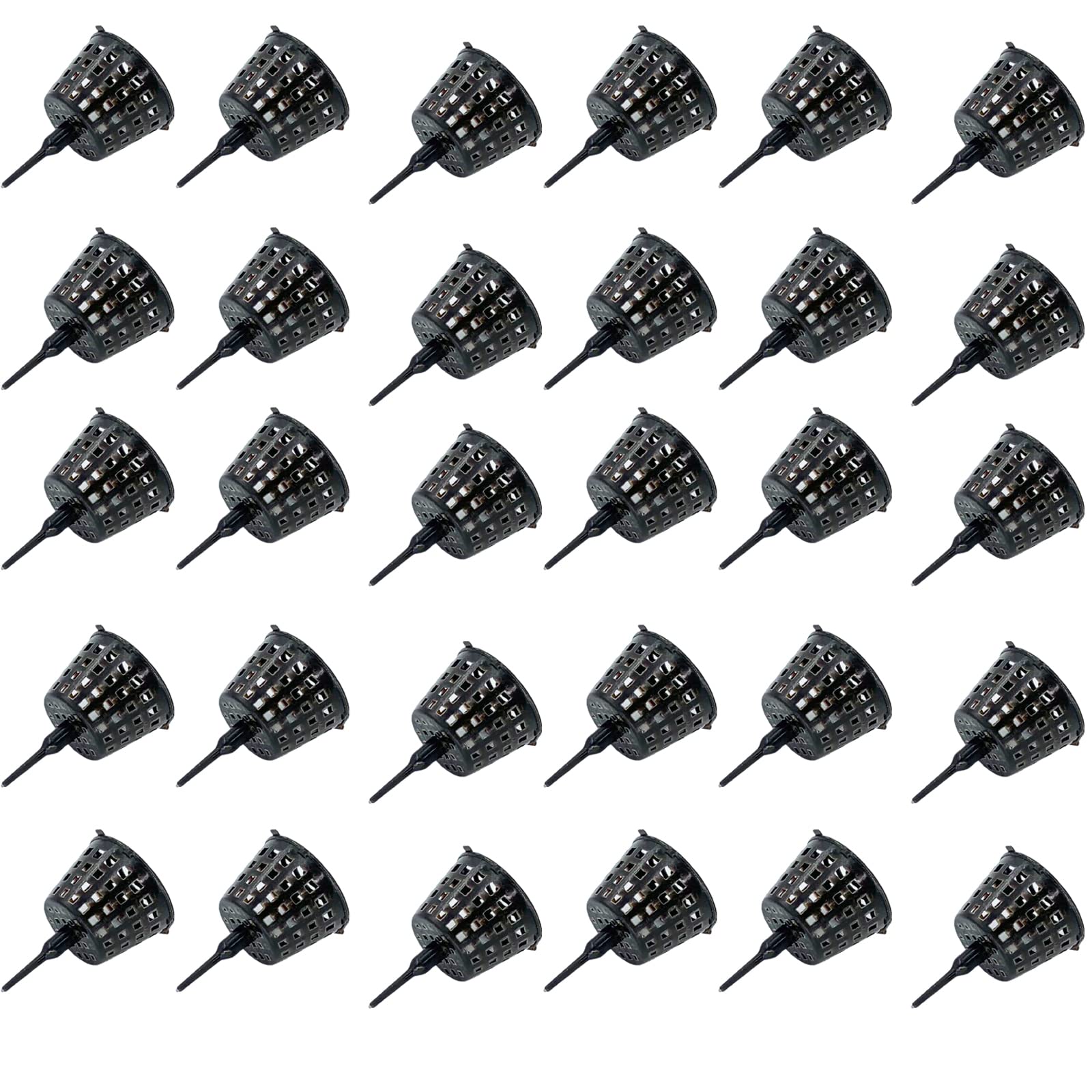 【送料無料】Refoiner Makuki 肥料箱 盆栽肥料ボックス 肥料バスケット30個セット 肥料容器 植物ファーム 成長 ミニ 自動 植栽 再利用可能な ポータブル 肥料カバー S