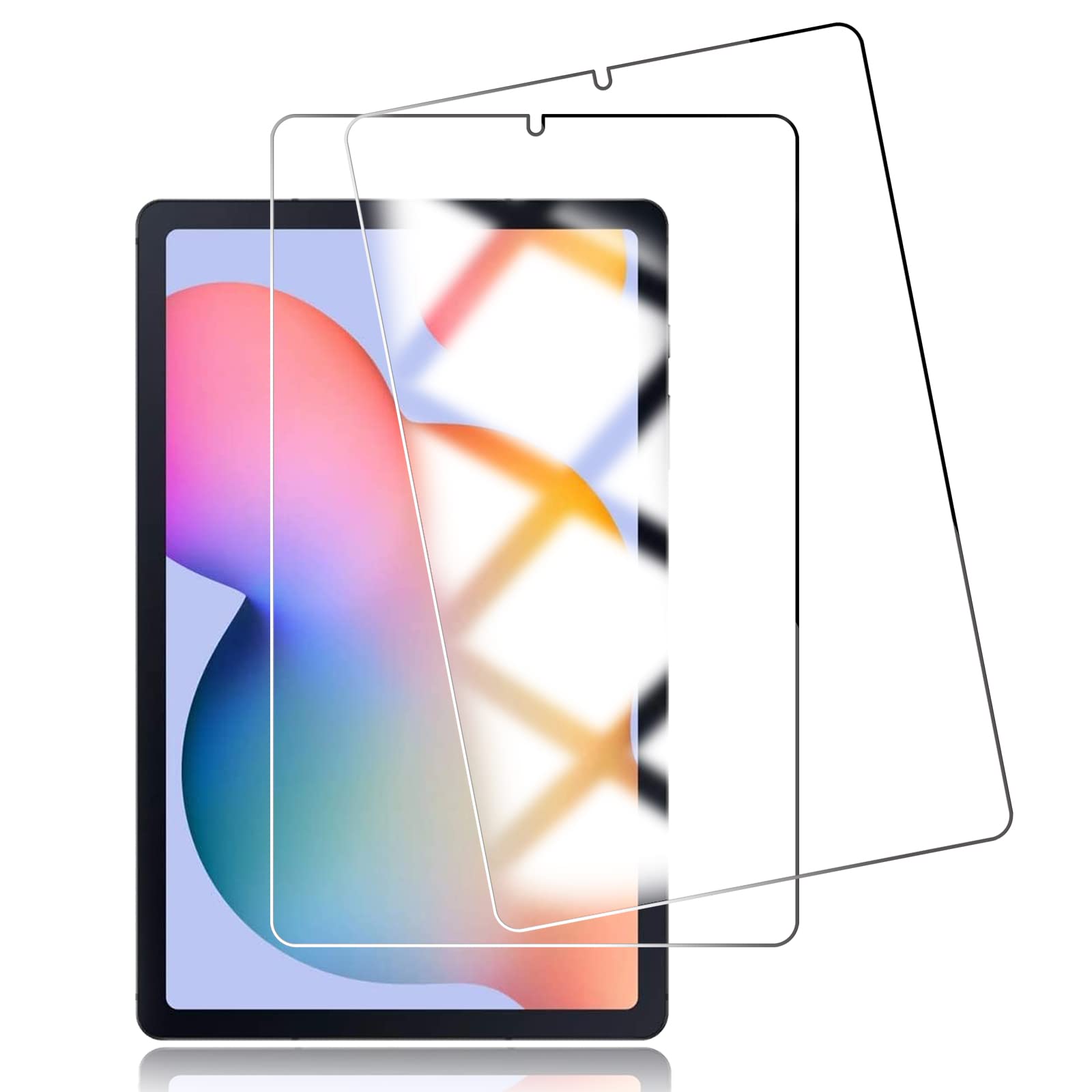 【送料無料】【二枚入り】FOR Galaxy Tab S6 Lite 10.4インチ 用 ガラスフィルム/日本旭硝子製/硬度 9H..