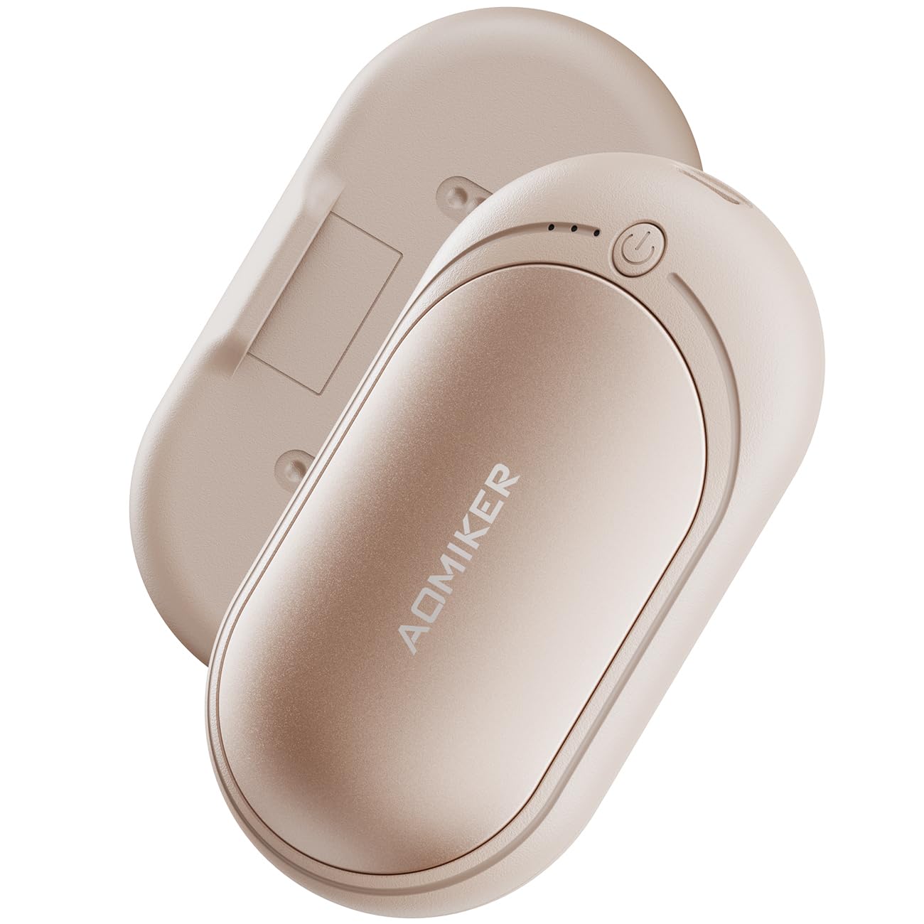 【送料無料】Aomiker 【2台同時充電に対応ケーブル付き】 充電式カイロ 分離式 2個セット : 長時間発熱..