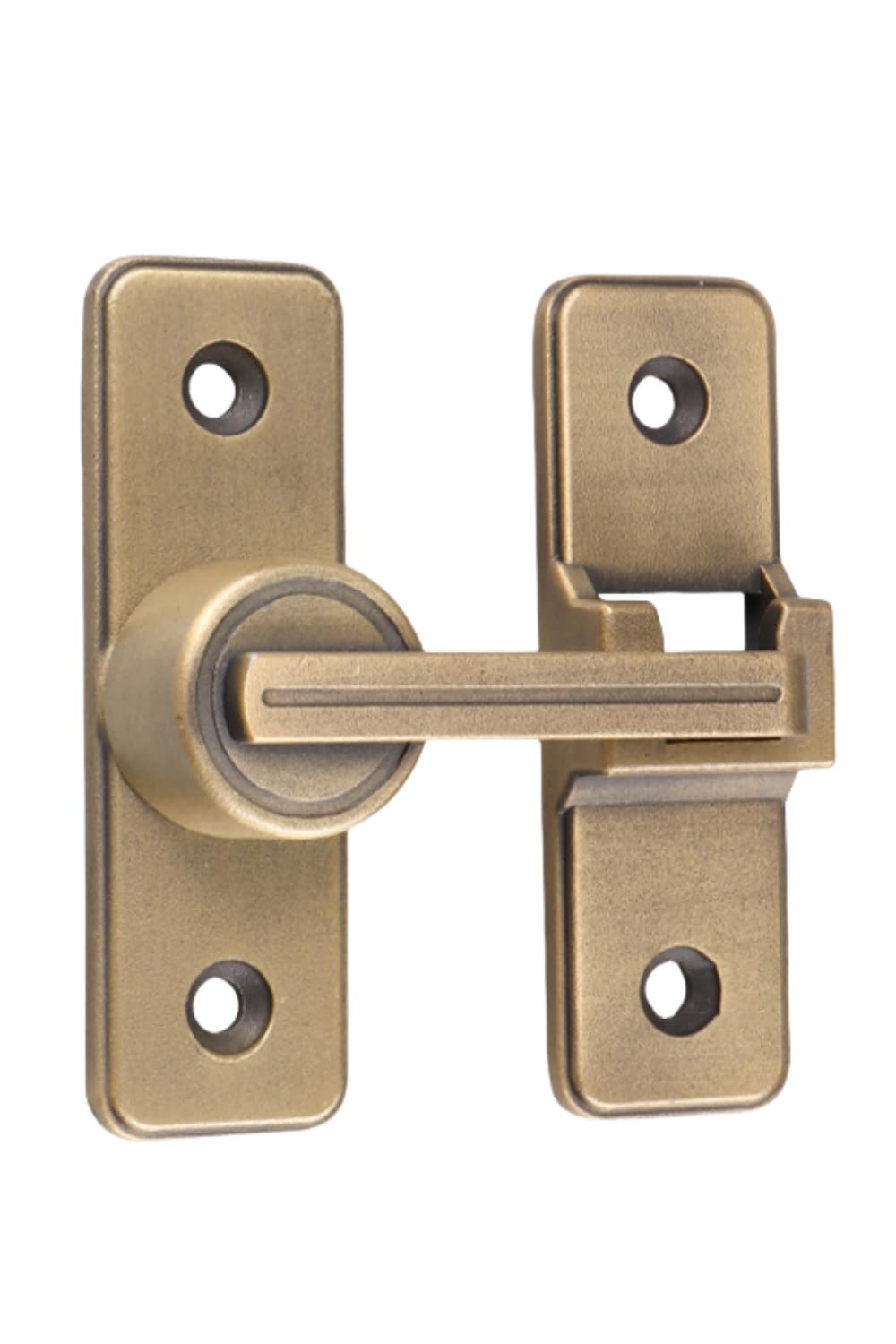 【送料無料】YFFSFDC ドアロック 180度 ドアバックル 亜鉛合金 ドア留め金ロック 後付け 回転式 フリッ..