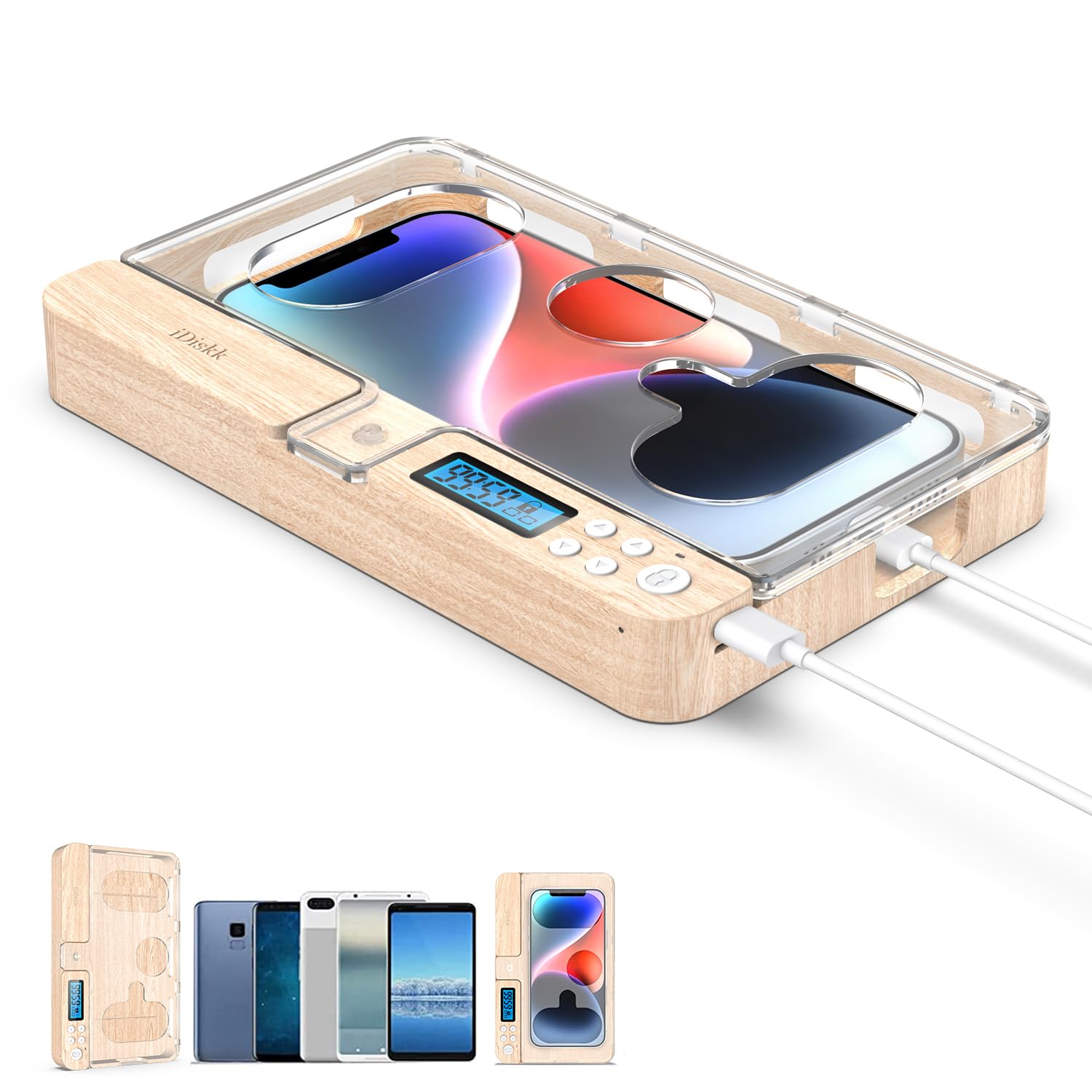 【送料無料】タイムロッキングコンテナ 脱スマホ依存 デジタルデトックス 禁欲ボックス ゲーム中毒対策..