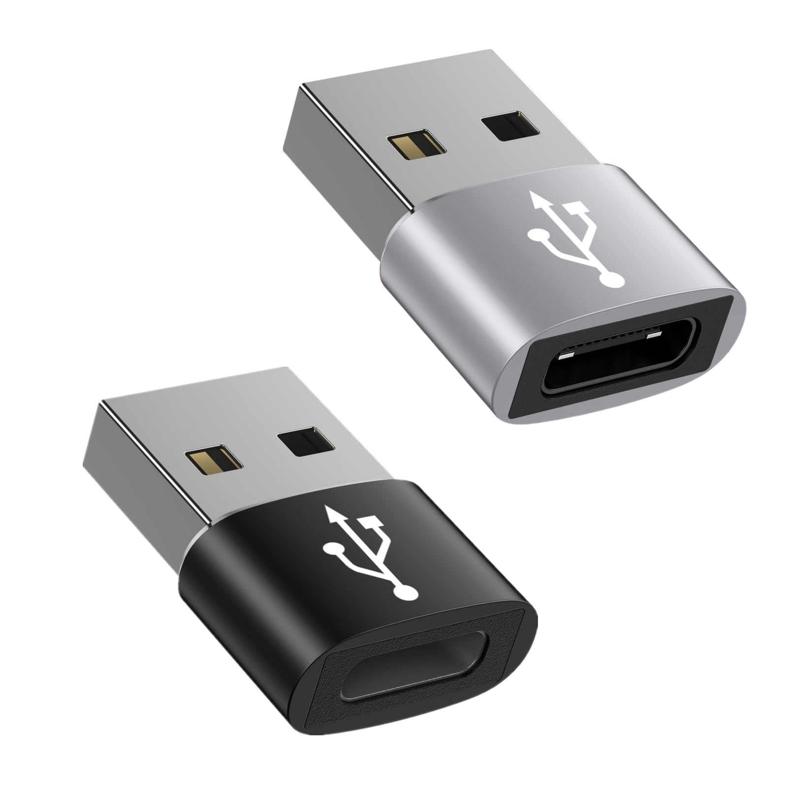 【送料無料】USB Type-C 変換アダプタ USB タイプC （メス） To USB 2.0（オス） 変換 [ QC3.0 急速充..