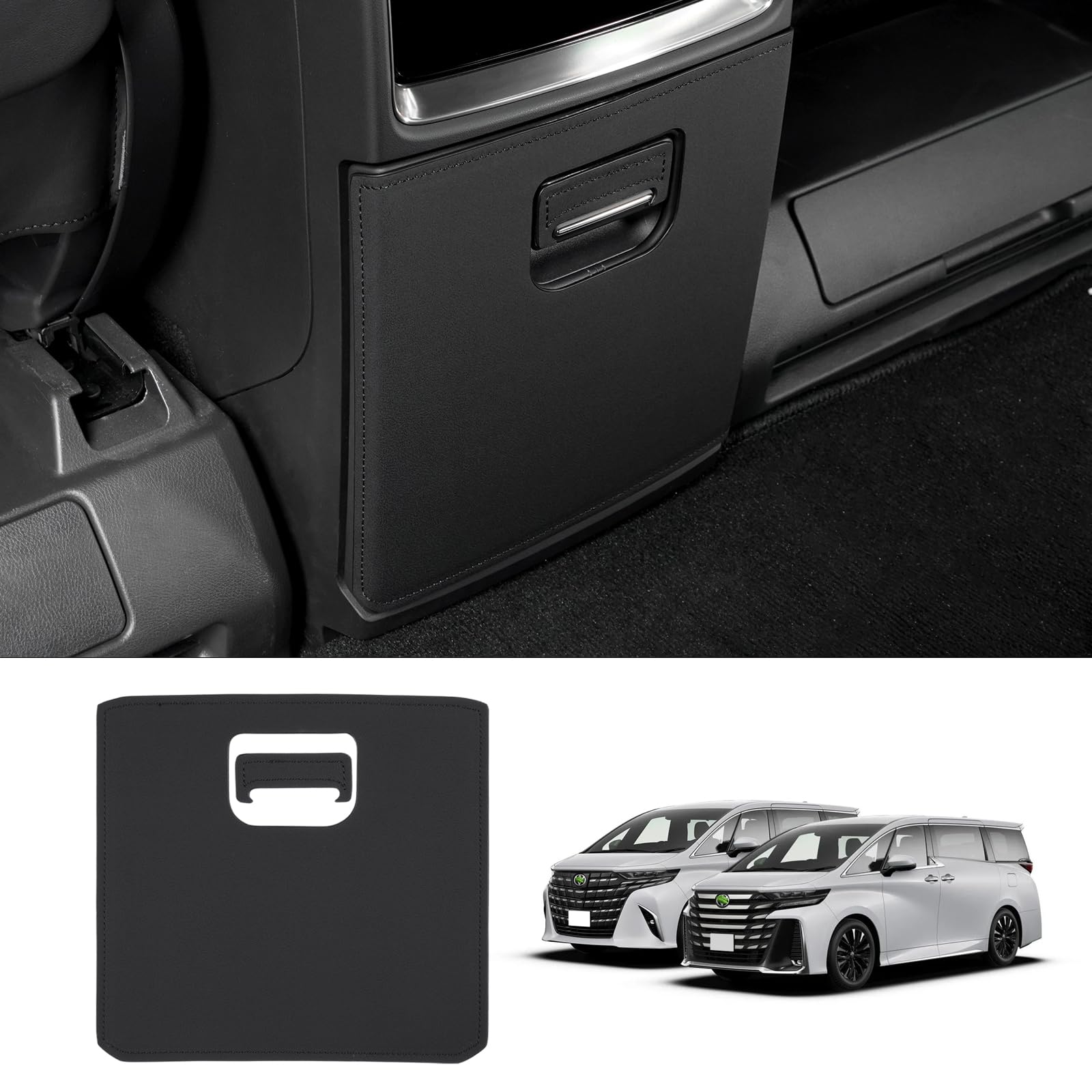 【送料無料】GIMUYA トヨタ 新型 アルファード 40系 ヴェルファイア キックガード リアセンターコンソ..