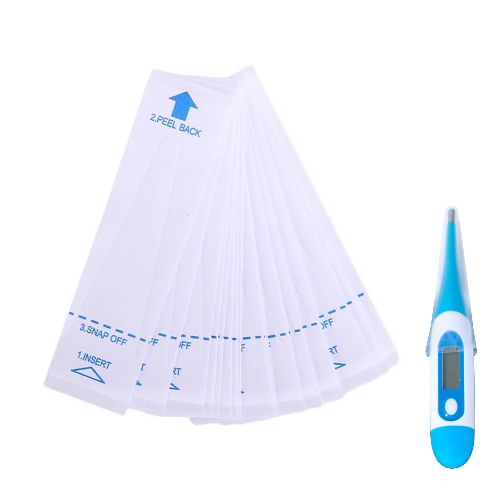 【送料無料】温度計カバー 100枚セット 使い捨て 便利 衛生 プローブカバー プローブケース 人 ペット ..