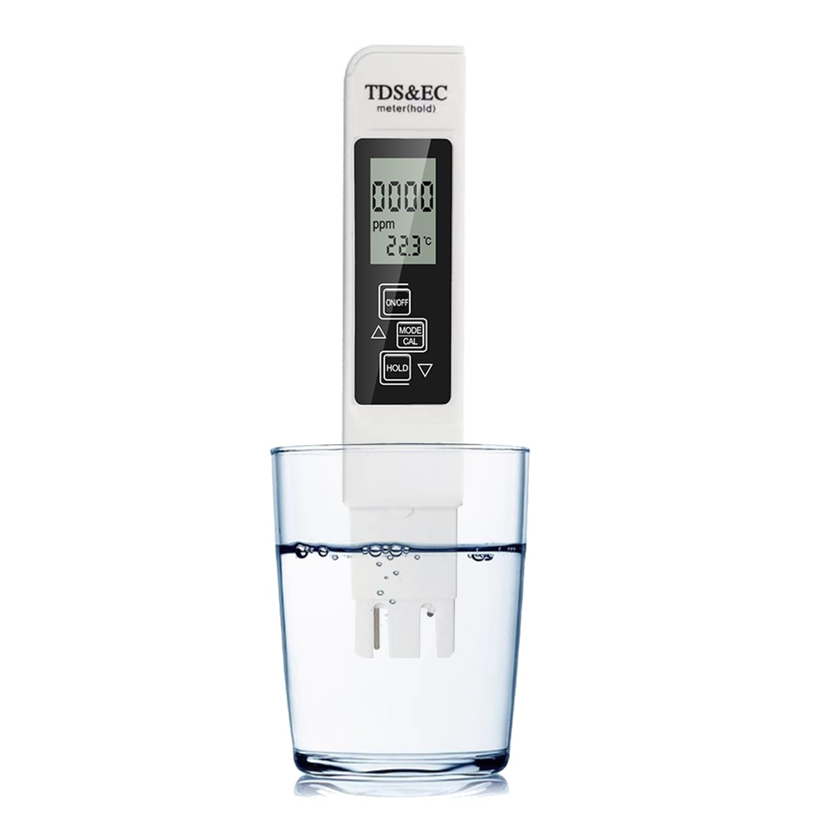 【送料無料】YFFSFDC TDS&ECメーター 3-in-1 水質測定器 温度測定 水質テスター TDSメーター 水分計 高..