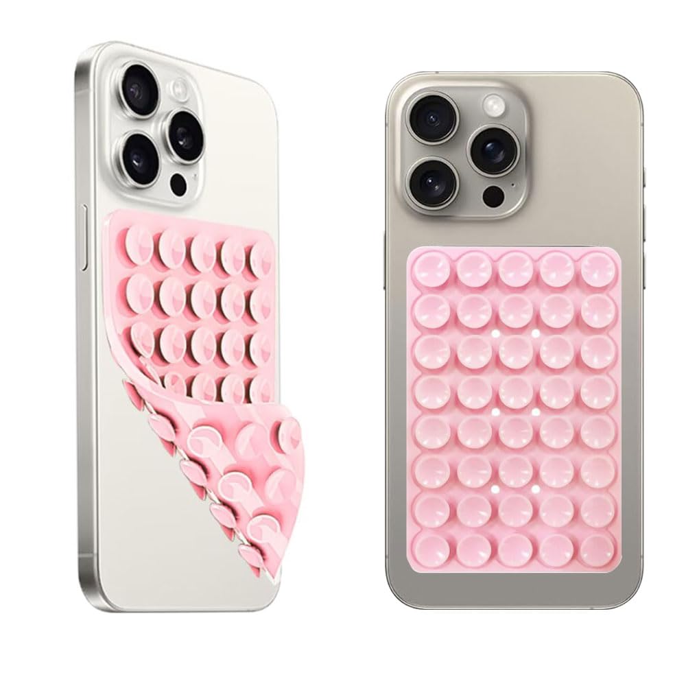 【送料無料】【YCJDP】シリコン吸盤電話マウントケース 両面 40 グレイン シリコンサクションカップ電..