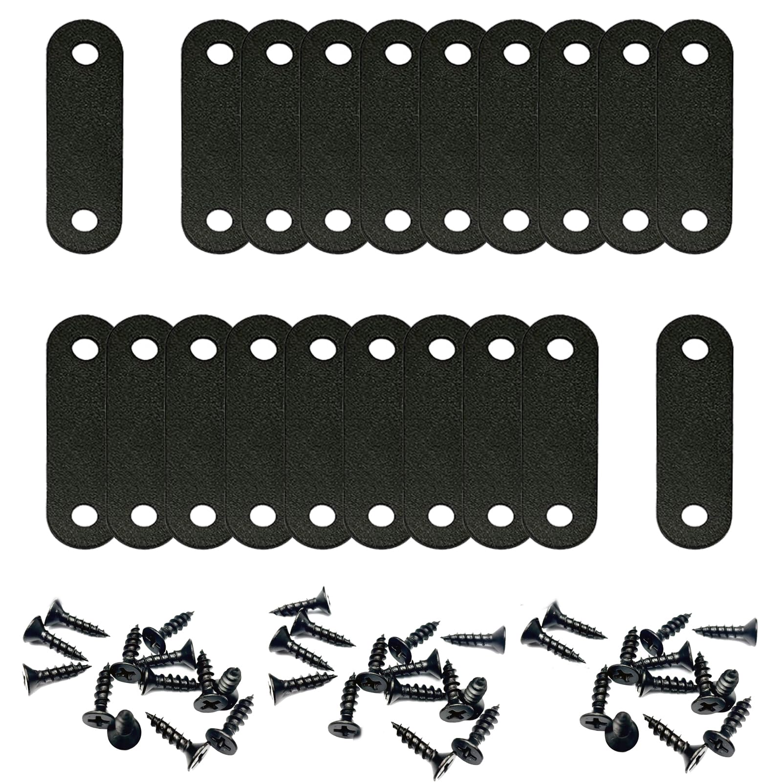 【送料無料】BTtime ジョイント金具 20個セット ステンレス I字金具 棚受け金具 固定金具 固定板 フラ..