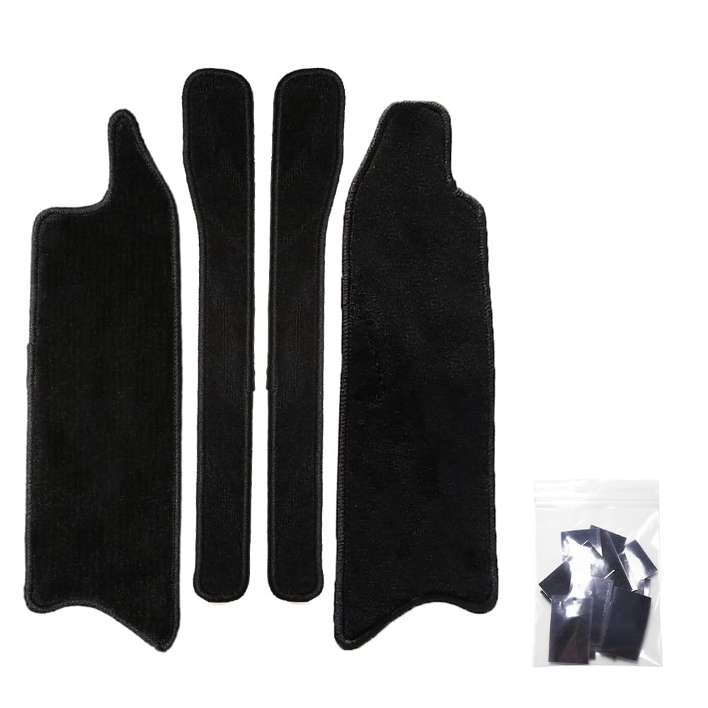 【送料無料】ホンダ N-BOX JF5 / JF6 サイドステップマット ブラック 4枚セット スカッフプレート ステップマット フロアマット 内装 パーツ カスタム アクセサリー