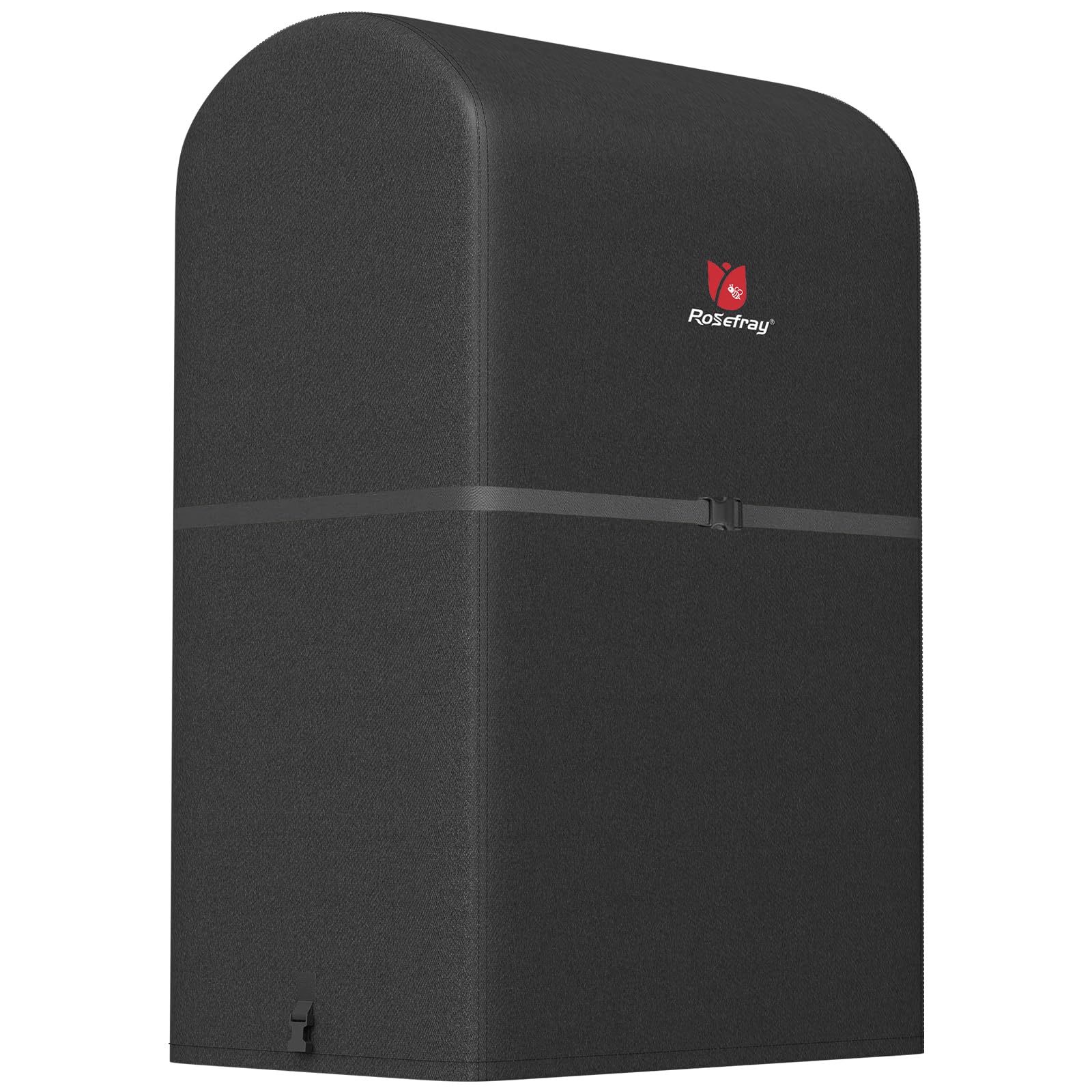 【送料無料】Rosefray タイヤラックカバー 300D 厚手 タイヤカバー 屋外 防水 4本収納 タイヤ保管カバー 85×73×170cm タイヤ収納 車用 収納袋付き ブラック