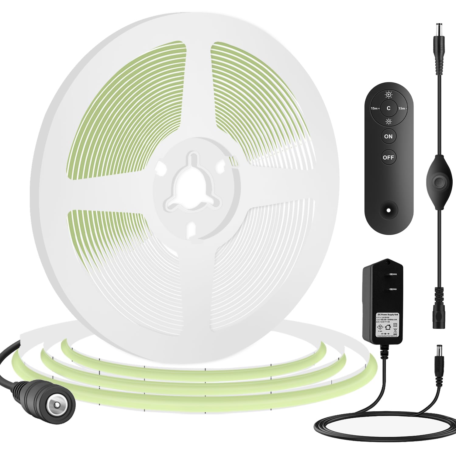 【送料無料】【RYE】 COB テープライトLEDストリップライトフレキシブル 幅5mm 高密度 隠れたLEDテープ..