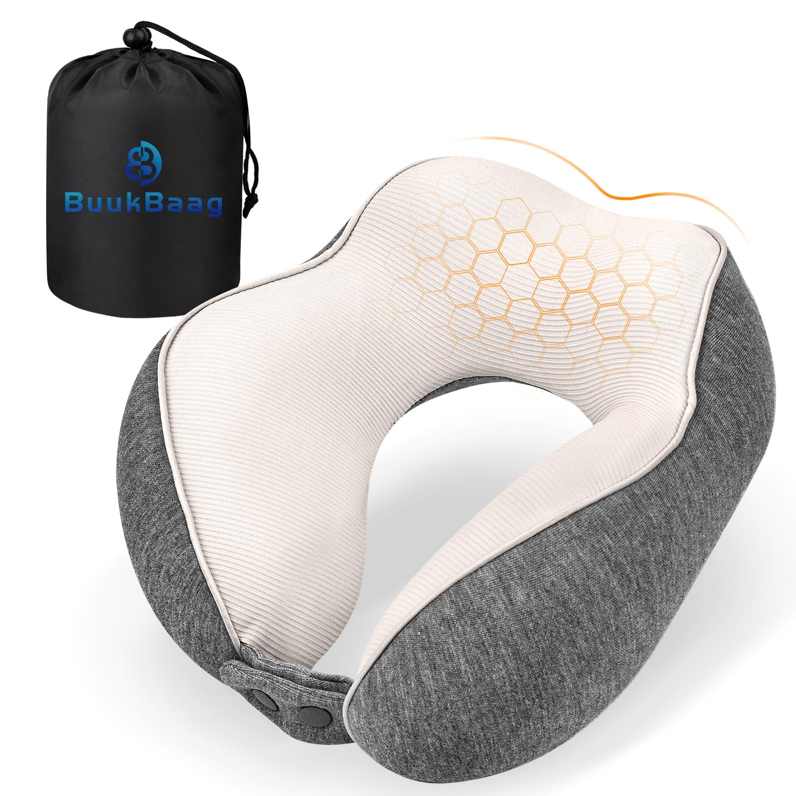 【送料無料】ネックピロー 飛行機 快適グッズ【業界最強の通気性とサポート性記憶フォーム】首枕 簡単に収納で 飛行機 枕首まくらカバー洗濯可 ネックピロー コンパクト 持ち運び便利 首枕 飛行機 海外旅行 便利グッズ トラベルピロー 飛行機/新幹線/バス/ソファ/オフィ