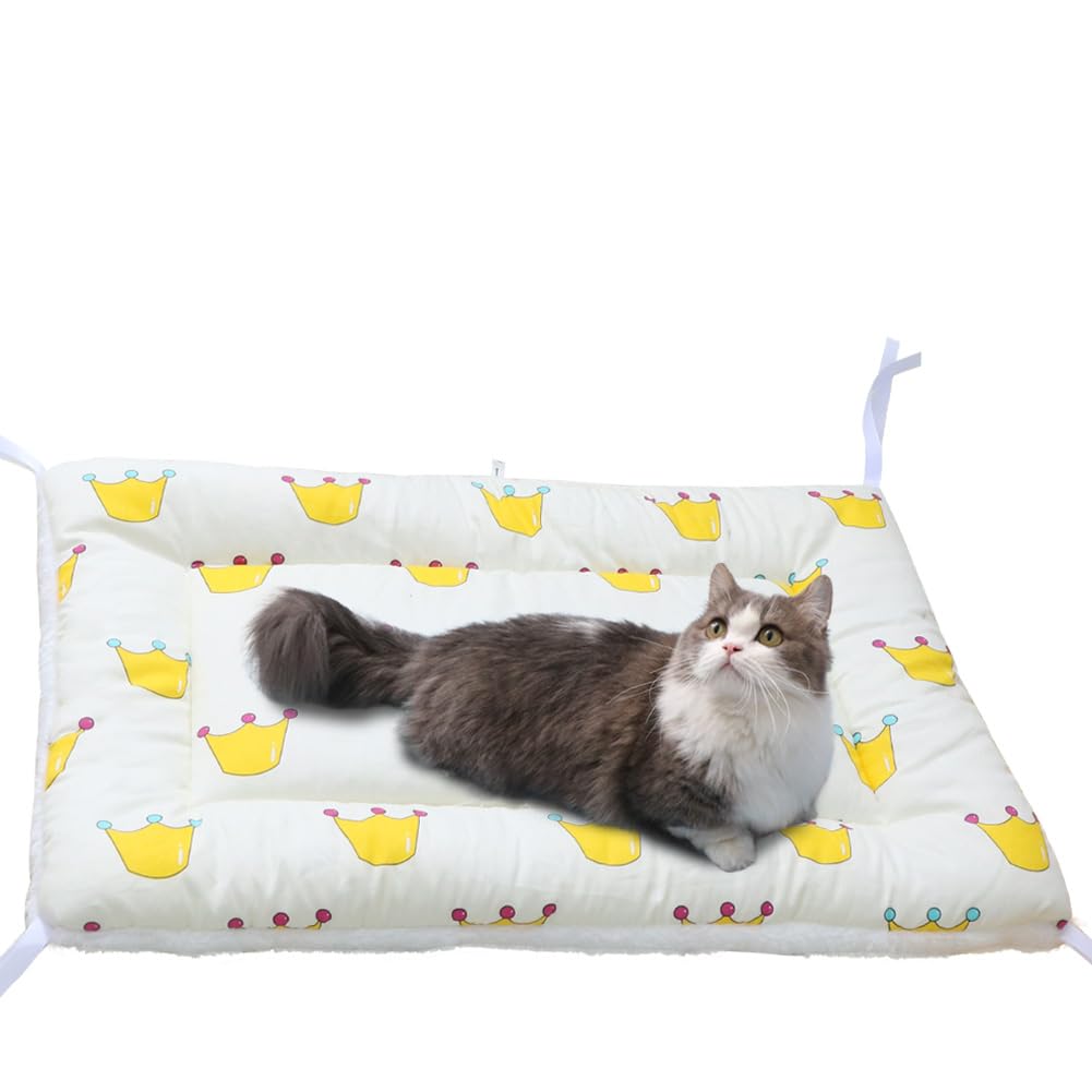 【送料無料】Bidason ペット クッション ベッド 四隅紐付き ズリ落ない ケージ用可能 リバー ...