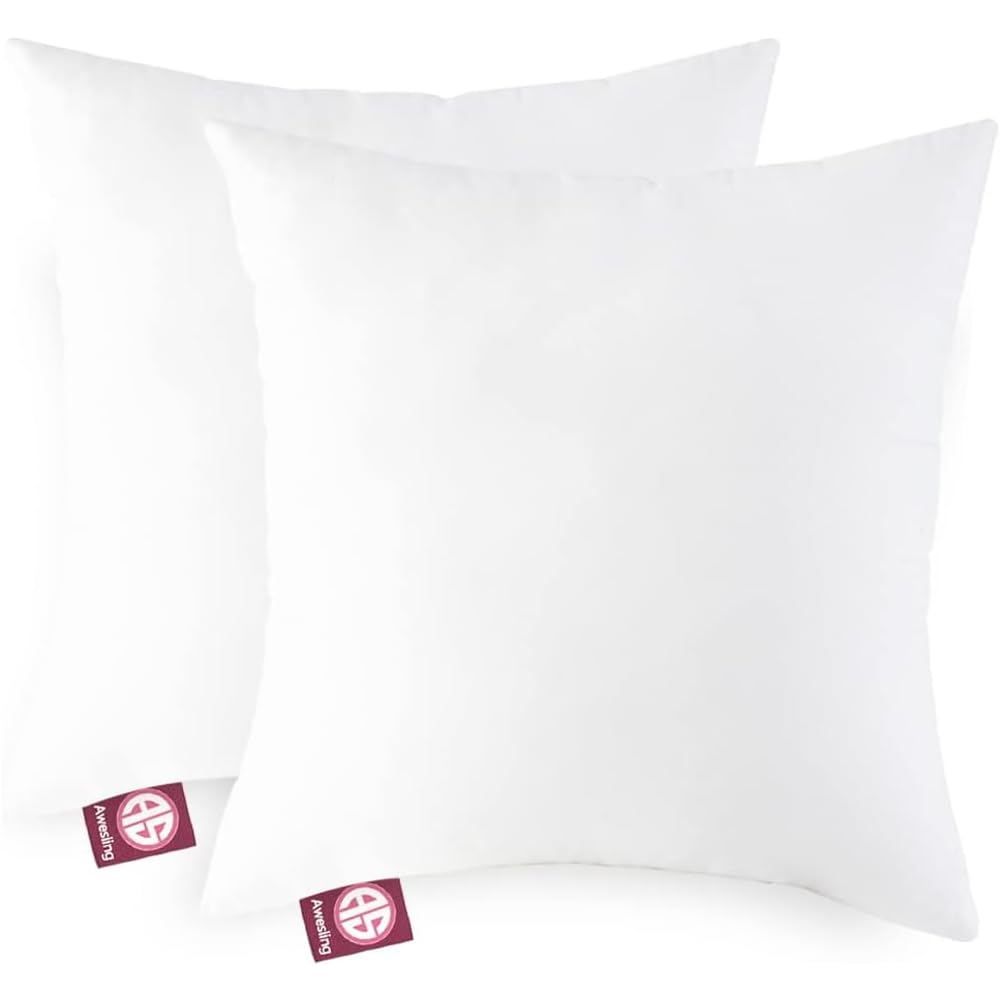 【送料無料】Awesling クッション 50×50 2個セット 柔らかい ボリューム感 ヌードクッ ...