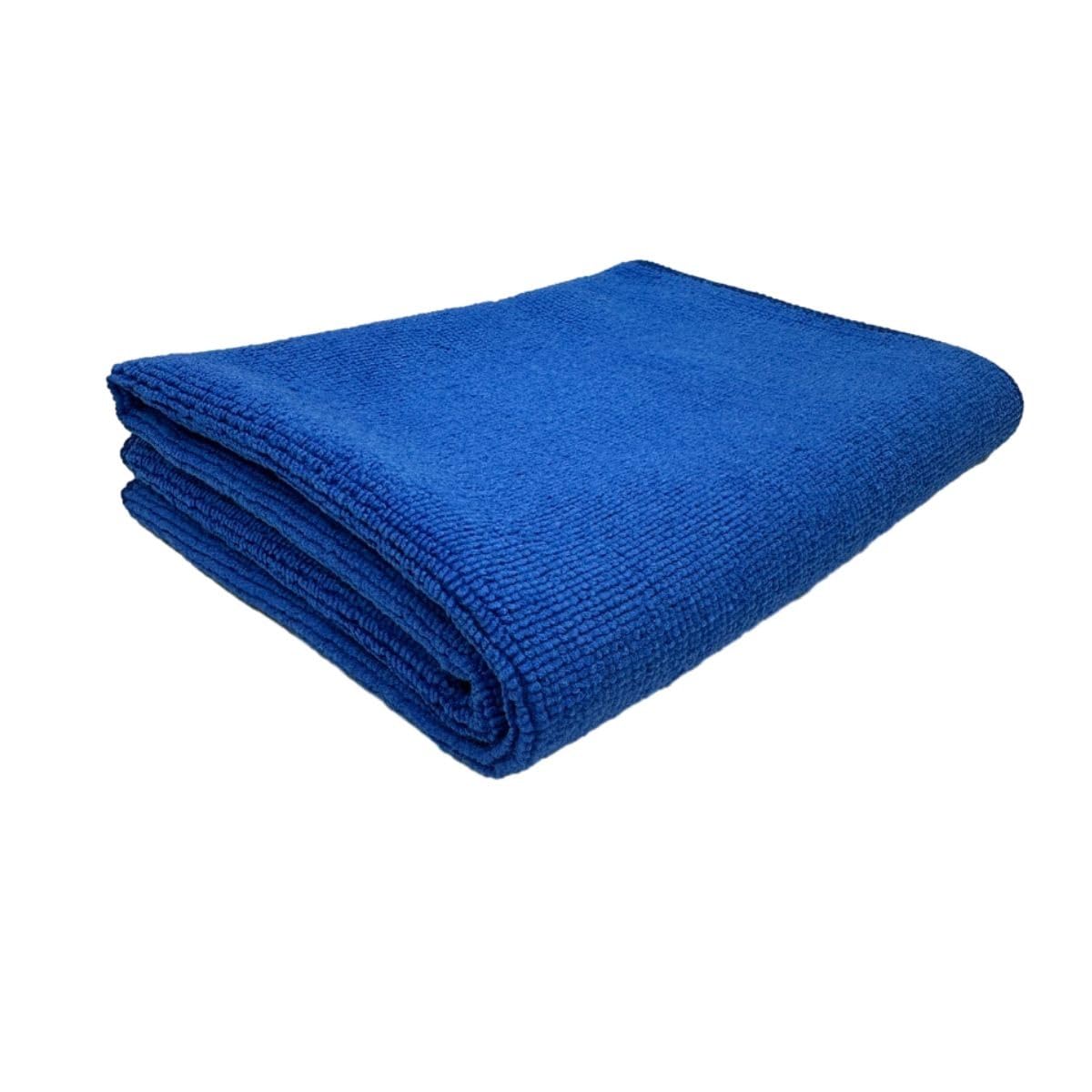 【送料無料】速乾 洗車タオル 超吸水 マイクロファイバー 傷防止 ふき取り 拭き上げ クロス ブルー 60×40cm 1枚入り TARO WORKS