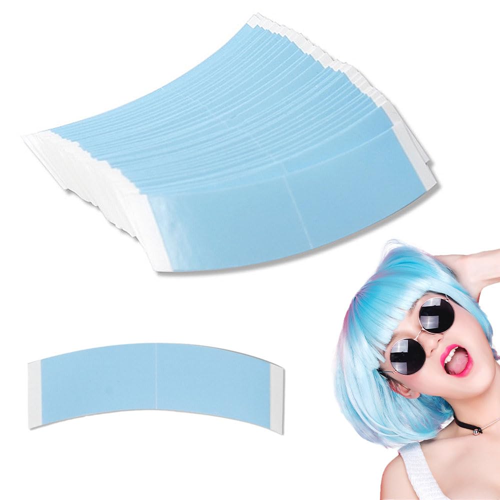 【送料無料】LIKENNY ウィッグ粘着テープ ヘアエクステンションテープ 透明 毛延長 強粘着 両面テープ ..