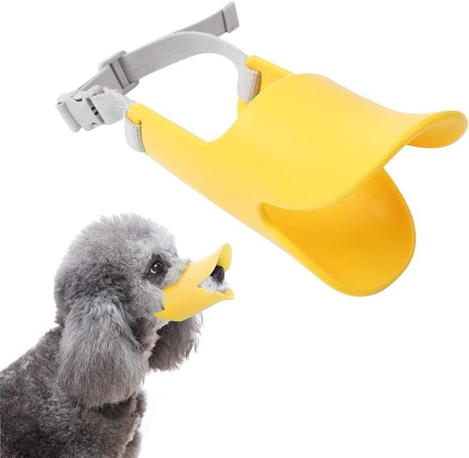 【送料無料】サムコス 犬用 アヒル口 ペット用マスク 犬用 口輪 しつけ口輪 アヒル口の形口輪 サイズ調..