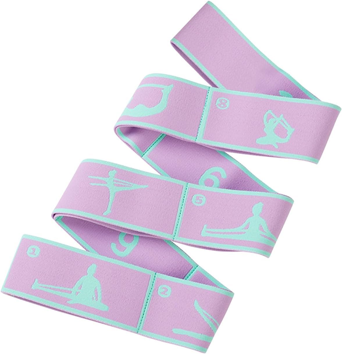 【送料無料】サムコス ストレッチバンド 開脚ストレッチャー ヨガストレッチストラップ 高弾性 バレエ ..