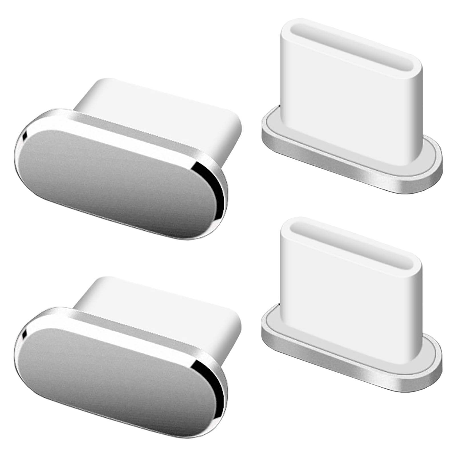 【送料無料】Type-C キャップ コネクタカバー 金属 ゴム 防砂 防塵保護カバー 充電口 コネクタ ダスト..