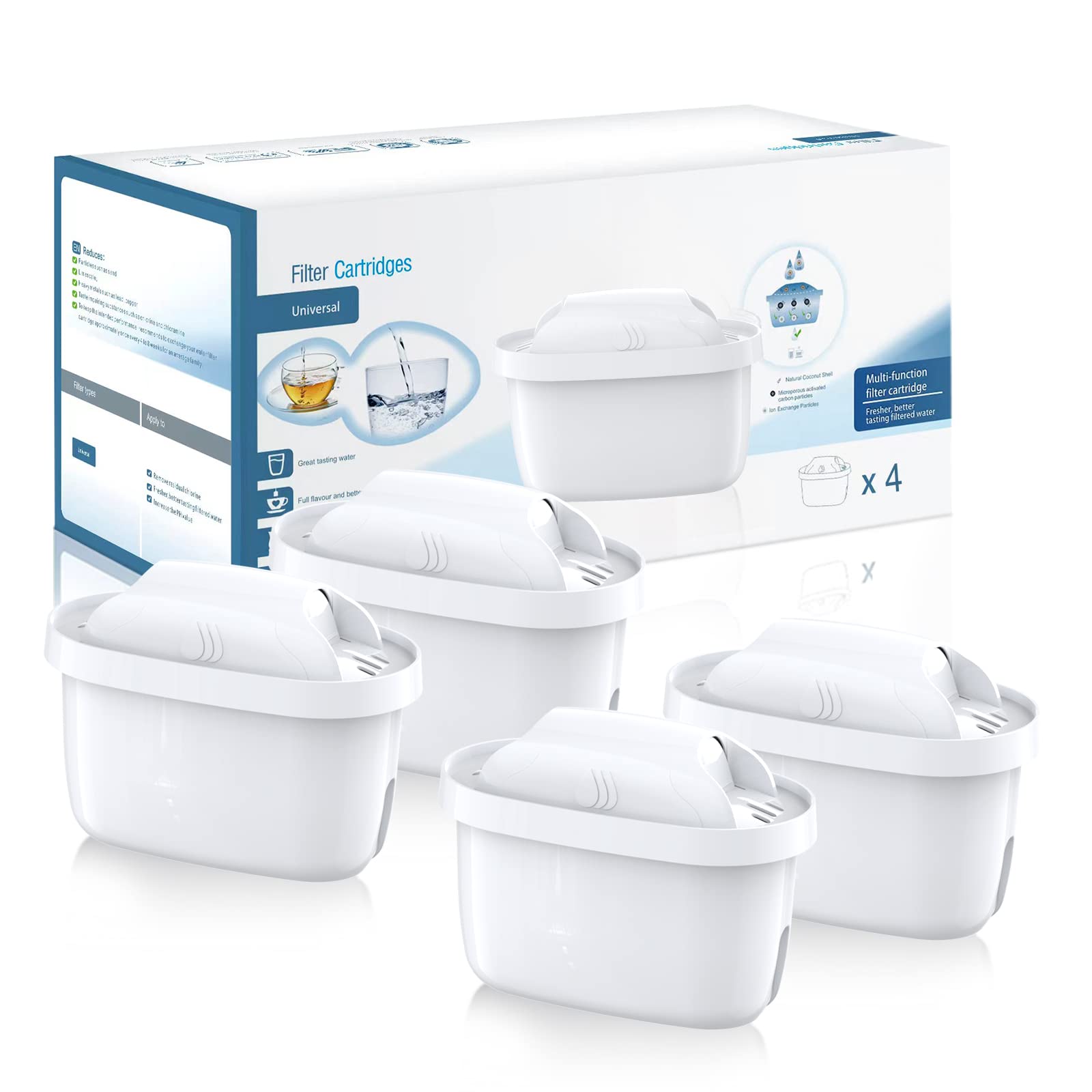 【送料無料】Oueemla カートリッジ 浄水ポット用 交換用カートリッジ 浄水器用 カートリッジ  ...