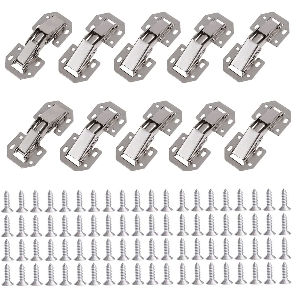 【送料無料】YFFSFDC ステンレス製 スライド蝶番 キャビネットヒンジ 補修 固定金具 扉 窓  ...