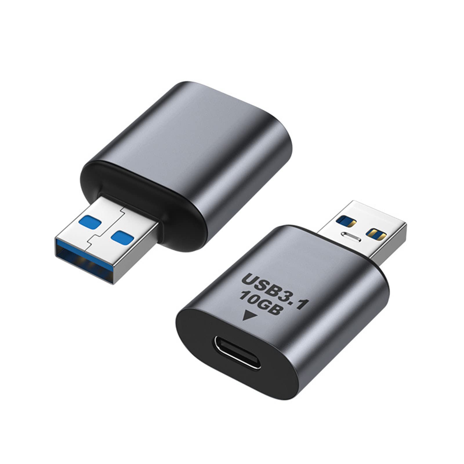 ������̵����USB Type C �Ѵ������ץ� (2�ĥ��å�) MOSHTANATH USB 3.1 Gen2 Type C �᥹ to USB 3.1���� ��...