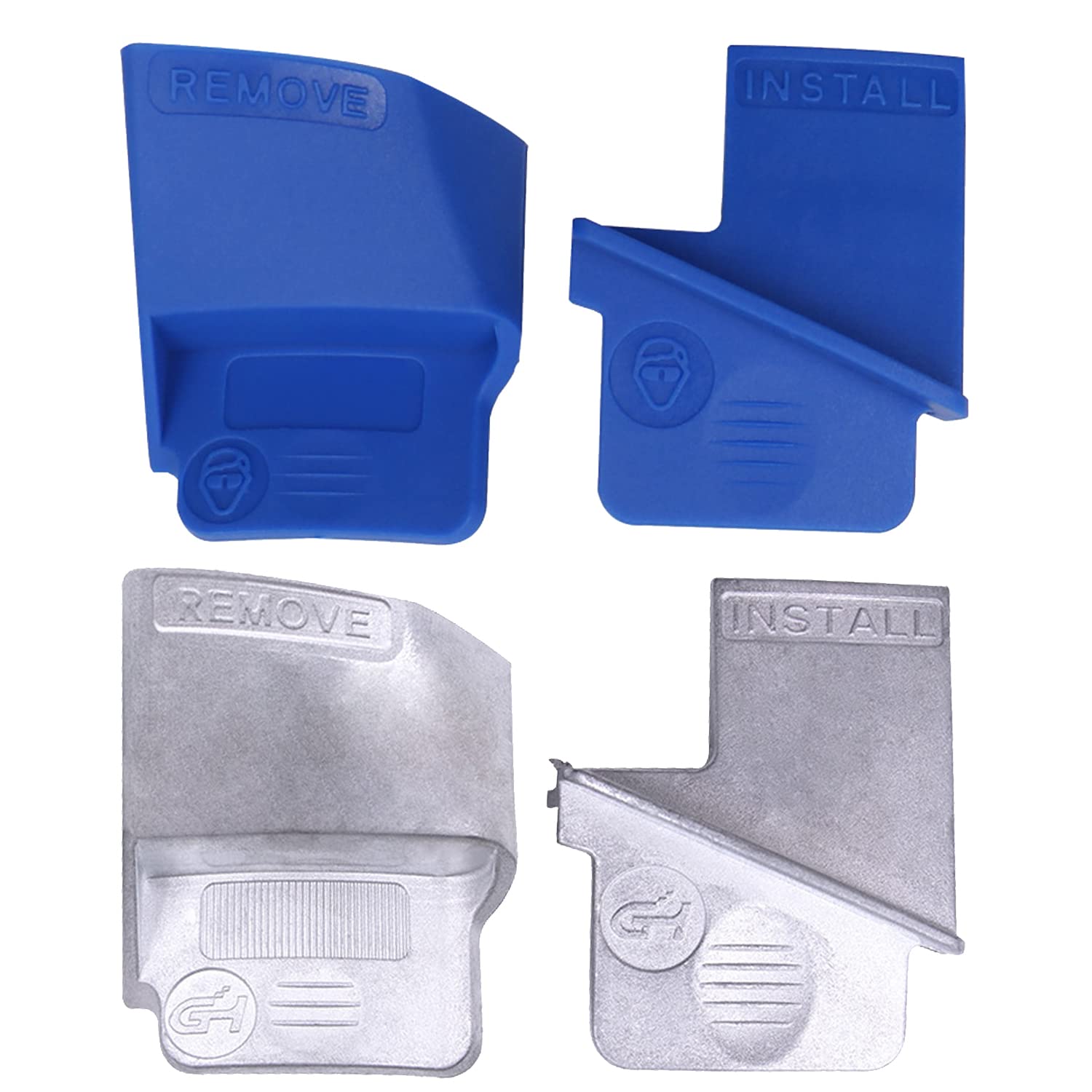 【送料無料】[NABESHI] ストレッチベルト 補助ベルト 自動車整備 工具 リムーバー インストーラー 車 (4個セット)