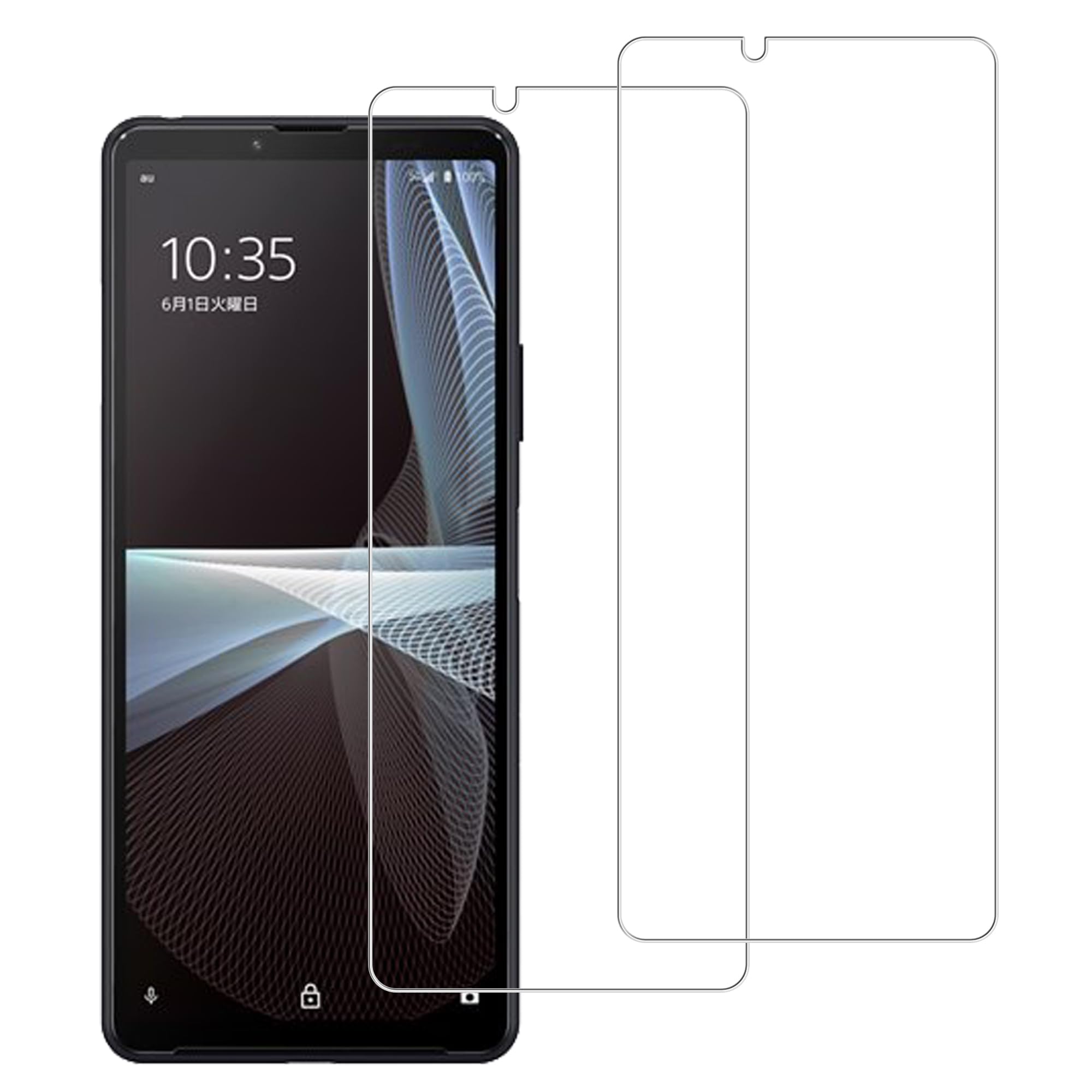 ̵HKKAIS Xperia10 iv SO-52C SOG07 A202SO 饹ե2 祻åȡ˻Һ Xperia10 III...