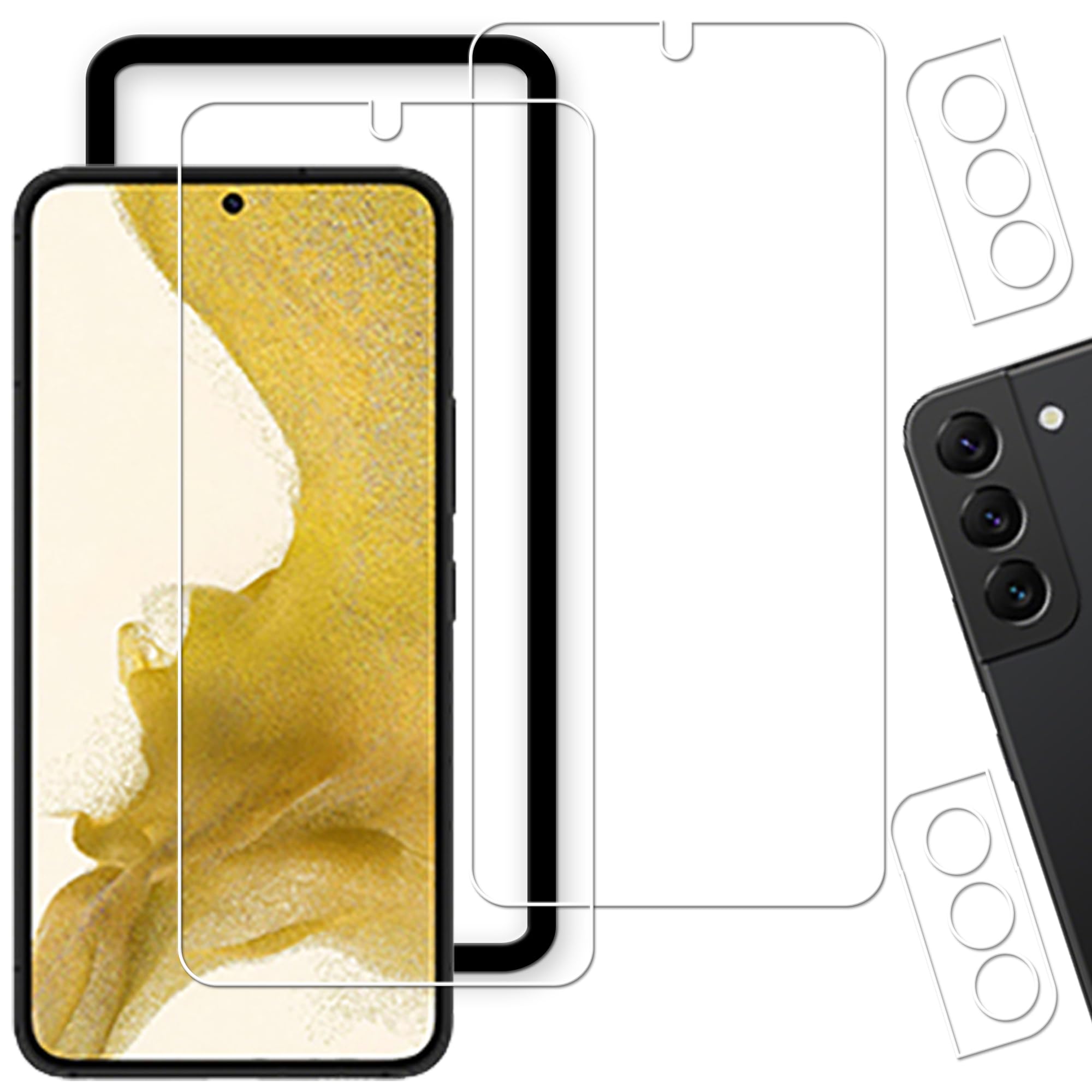 ̵HKKAIS 饯s22 ݸե2+2 祻åȡۻǧ դ˻Һ Galaxy S22 5G SC-51C S...