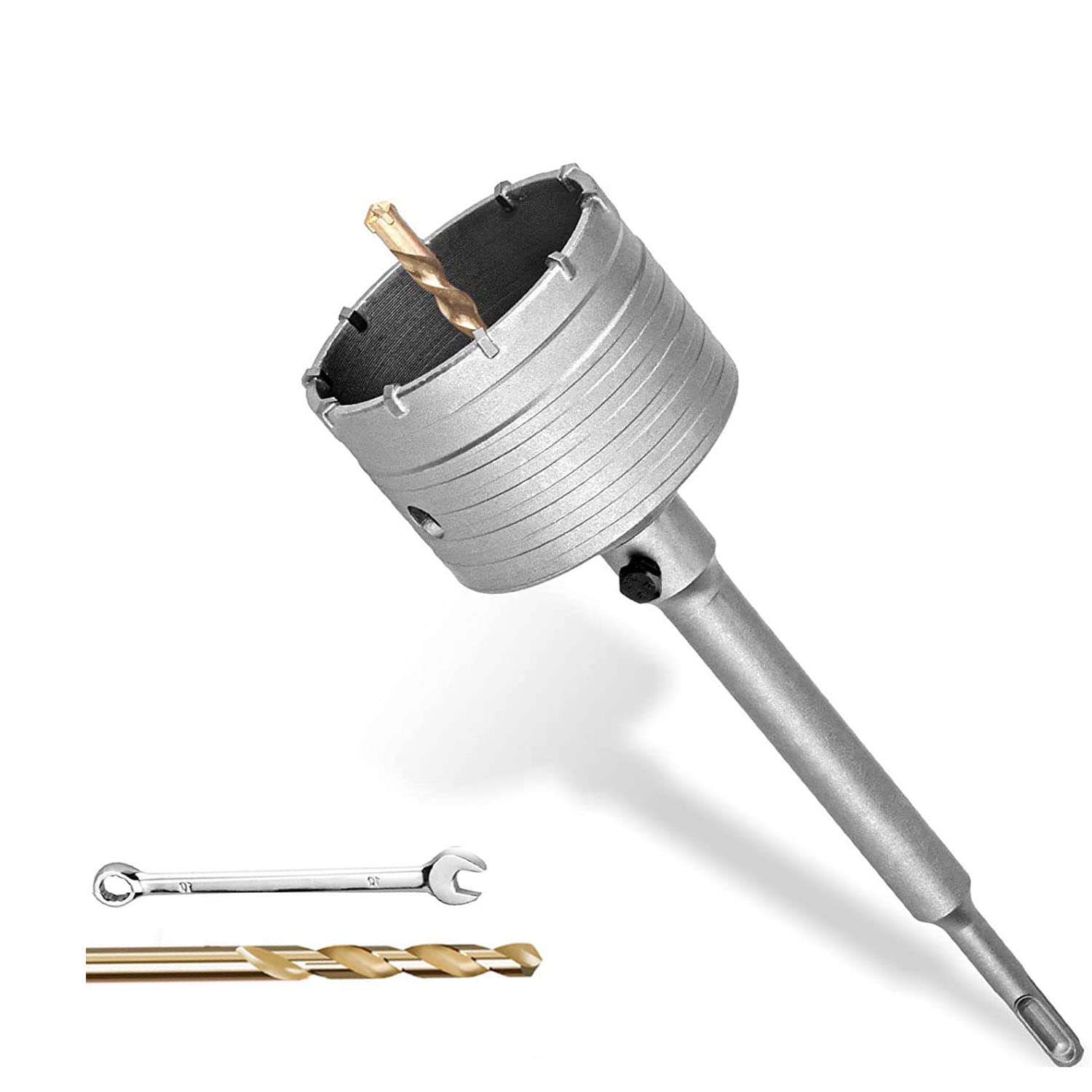 【送料無料】90mm コンクリート ドリル ホルソー ウォールホールソー がつく 200mm SDS ...