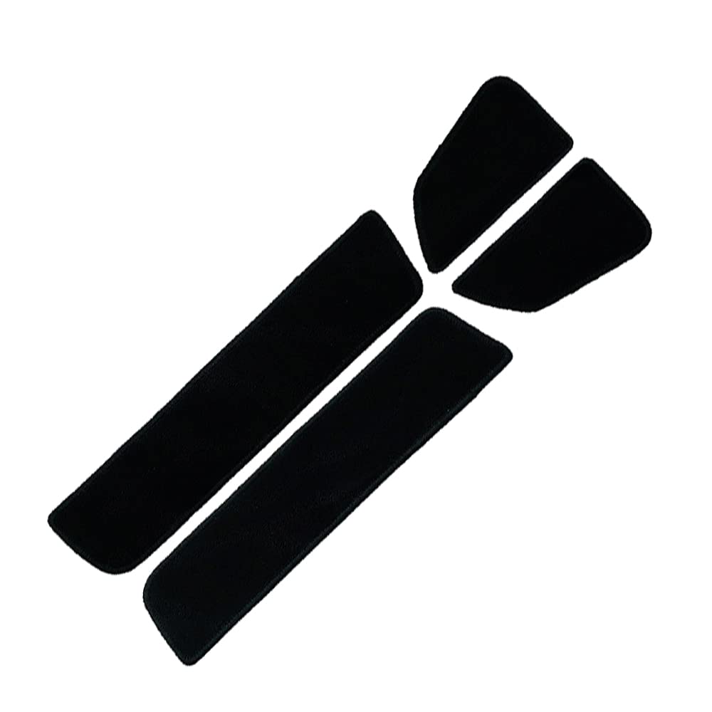 【送料無料】スズキ エブリイ ワゴン DA17W サイドステップマット ブラック 4枚セット ステッ ...