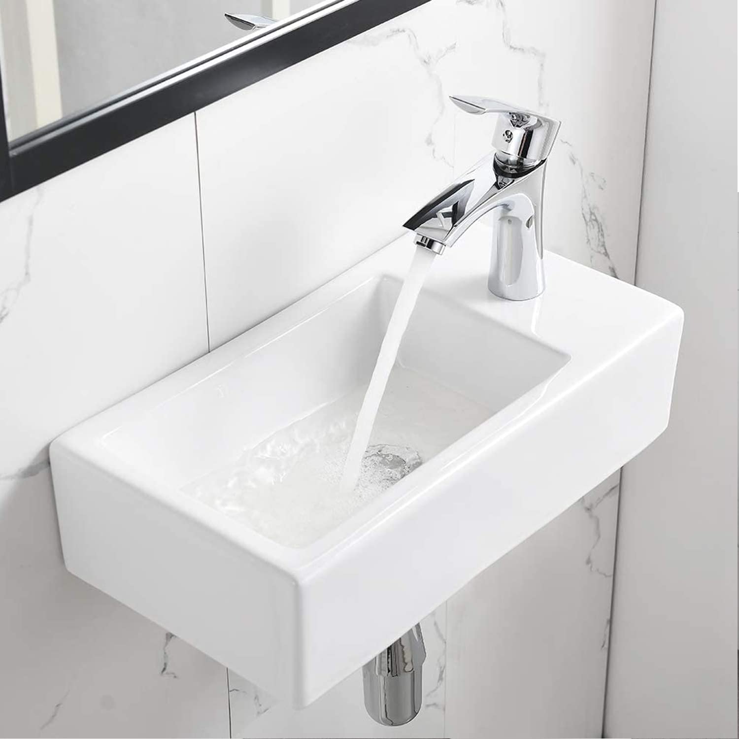 【送料無料】【壁排水セット付き】 ミニ 手洗い器 壁掛け 手洗器 コンパクト 小型洗面ボウル 洗面ボー..