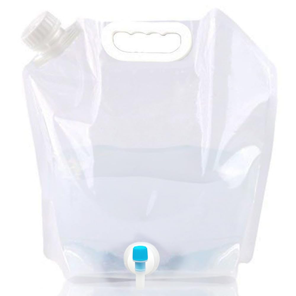 【送料無料】ウォータータンク 折りたたみ 水タンク 蛇口付き 2個セット 給水バッグ 大容量 15L 2個セット 軽量 無臭 コンパクト 持ち運べる 旅行 防災 登山 ピクニック 車便利 バーベキュー 繰返し使用 サバイバルグッズ ウォーターバッグ