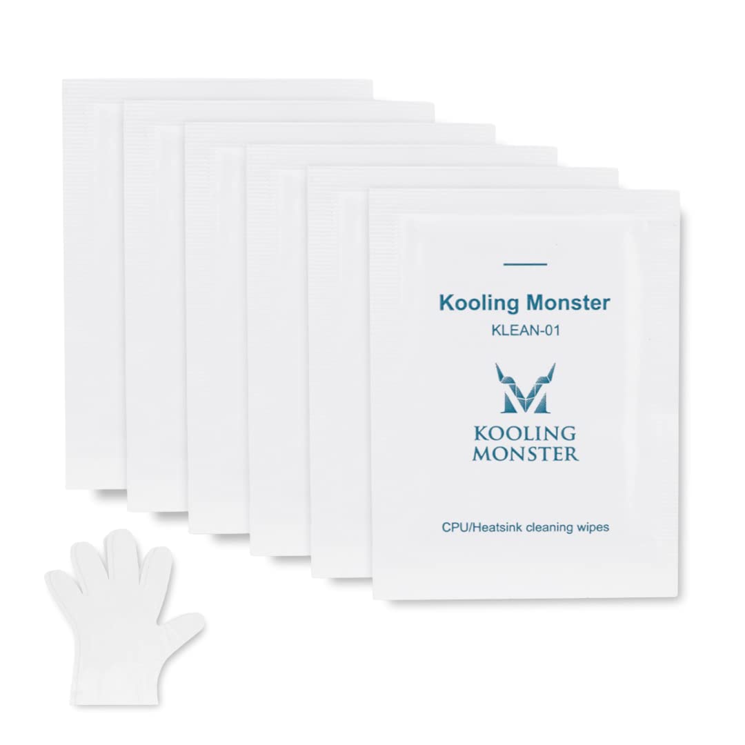 【送料無料】Kooling Monster KLEAN-01, 放熱グリス除去 (手袋付き)12 x ...