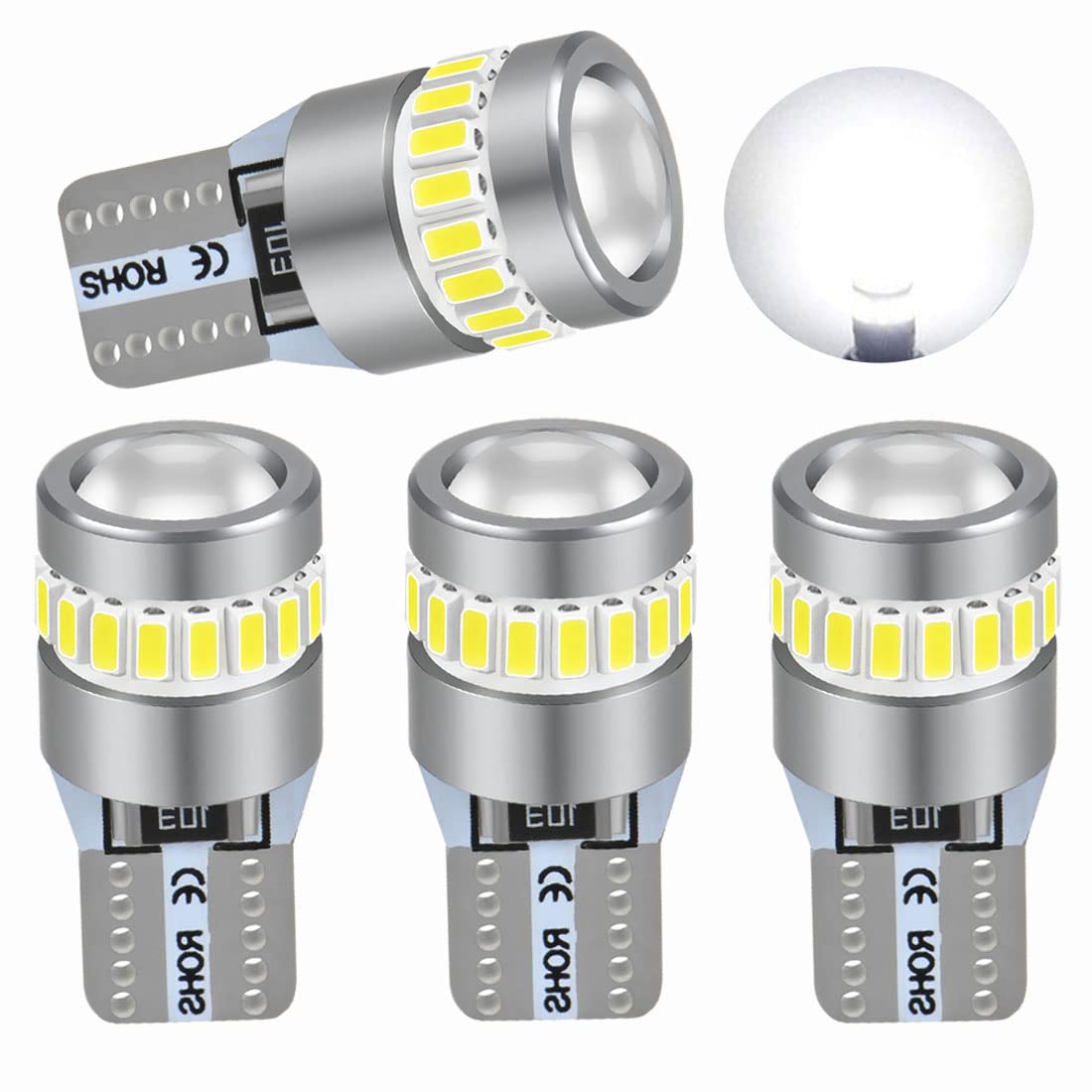 ������̵����XELORD T10 led �ۥ磻�� ���� �ǿ�����󥺽��� led�롼����� 19�Ĥ�LED���å���� 360��̵��Ѿȼ� ̵���� DC 12...