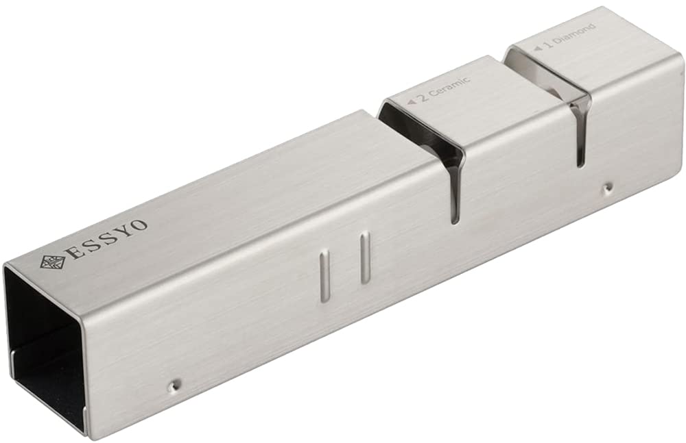 【送料無料】下村企販 包丁研ぎ ダブルシャープナー 【日本製】 切れ味が蘇る 2種類の砥ぎ石 ダイヤモ..