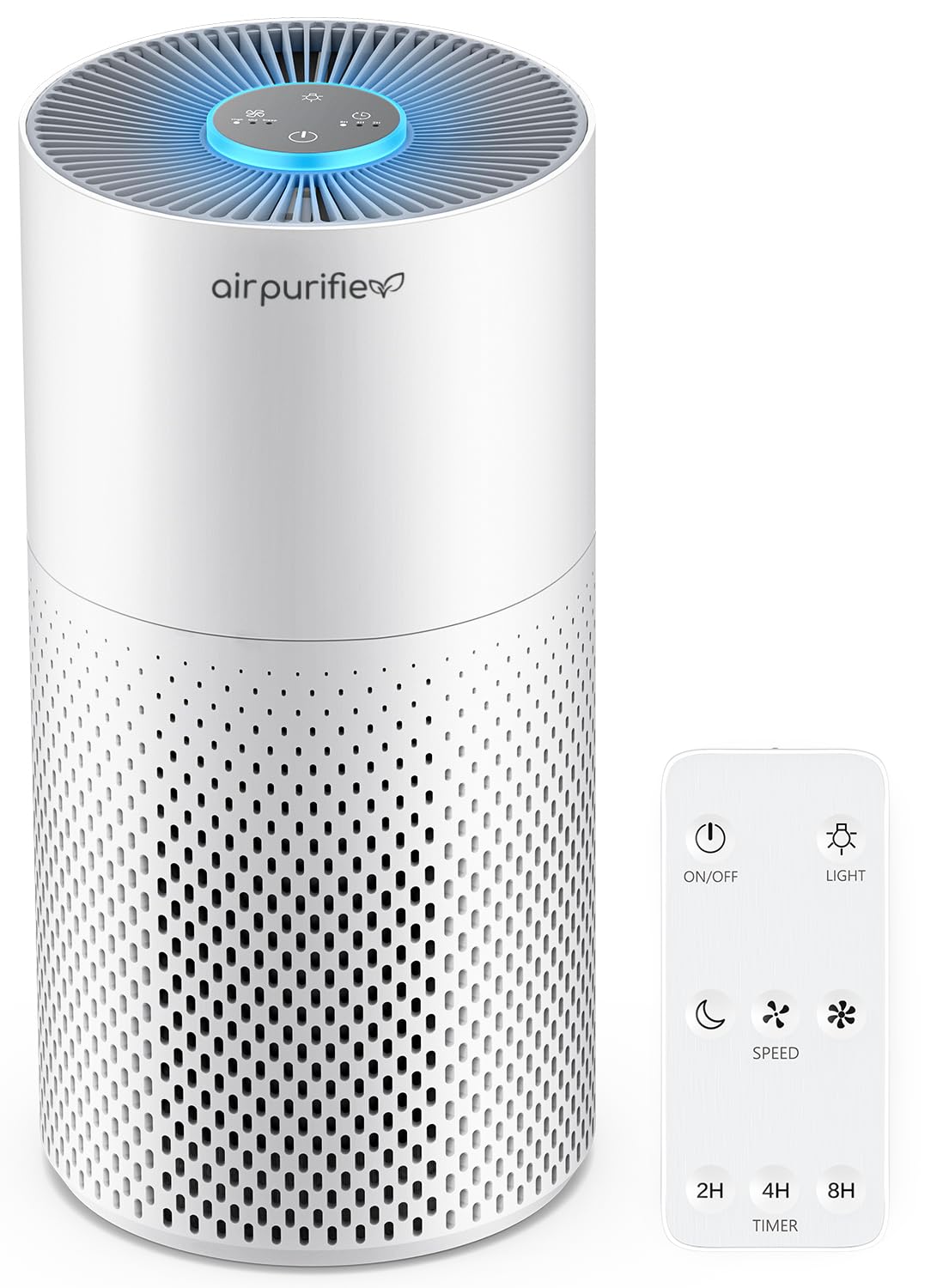 【送料無料】Afloia 空気清浄機 小型 30畳 【遠隔操作可能&七色ライト付き】 花粉/タバコ/ペットの毛 h..