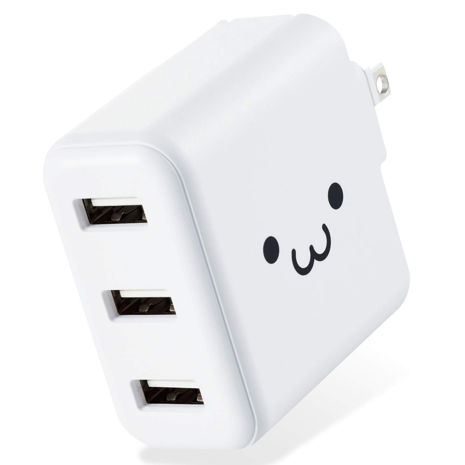【送料無料】エレコム(ELECOM) USB コンセント 充電器 合計18W USB-A×3 【 i ...