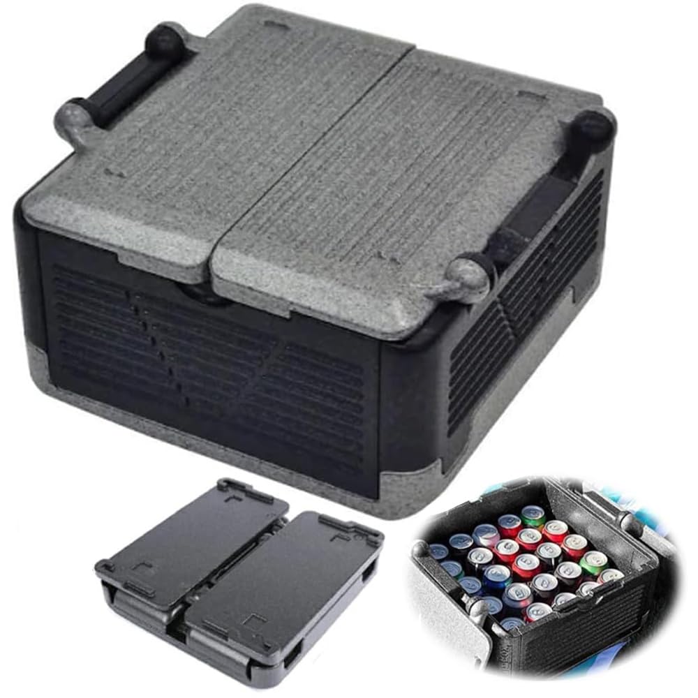 【送料無料】iimono117 クーラーボックス 折り畳み 25L (1個) バーベキ ュー 収納ボックス 冷温庫 ピクニック用 保冷保温 大容量 25リットル アウトドア適用 フリップボックス (1個)