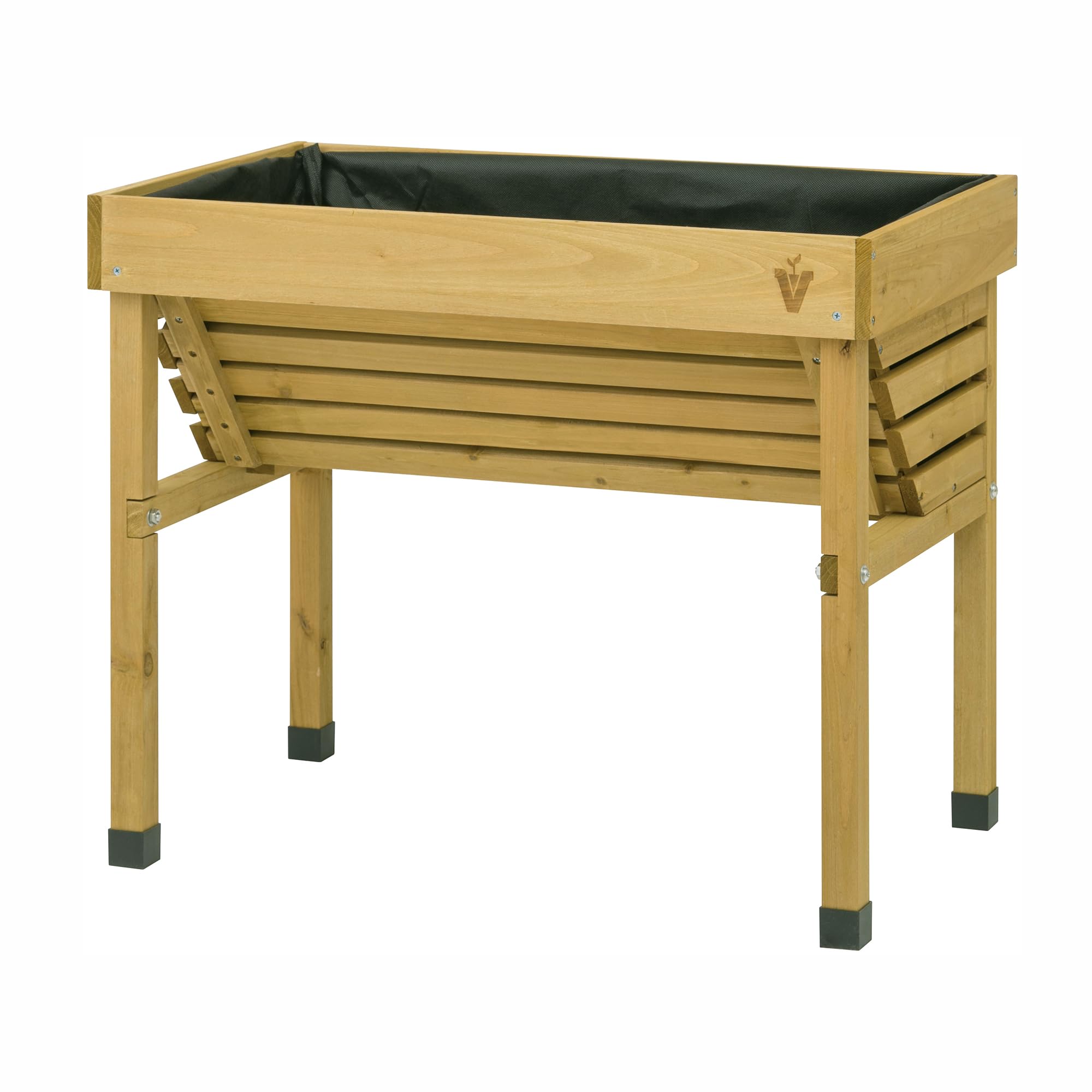 【送料無料】タカショー 野菜 プランター ホームベジトラグ ウォールハガー コンパクト オークル 木製 ..