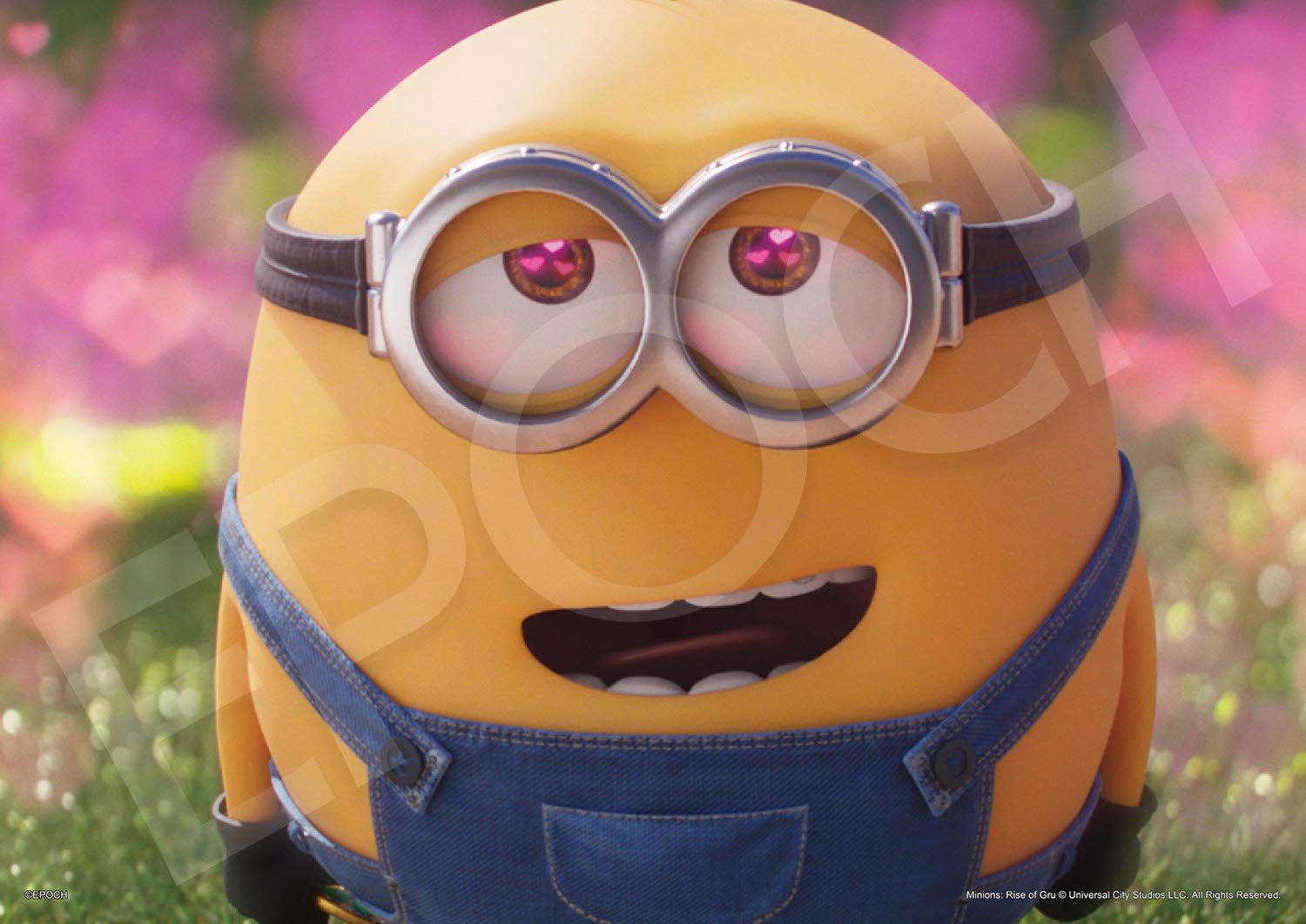 【送料無料】エポック社 108ピース ジグソーパズル ミニオンズ ラブ オットー ミニオン! (18.2×25.7cm) 03-070 のり付き ヘラ付き 点数券付き EPOCH